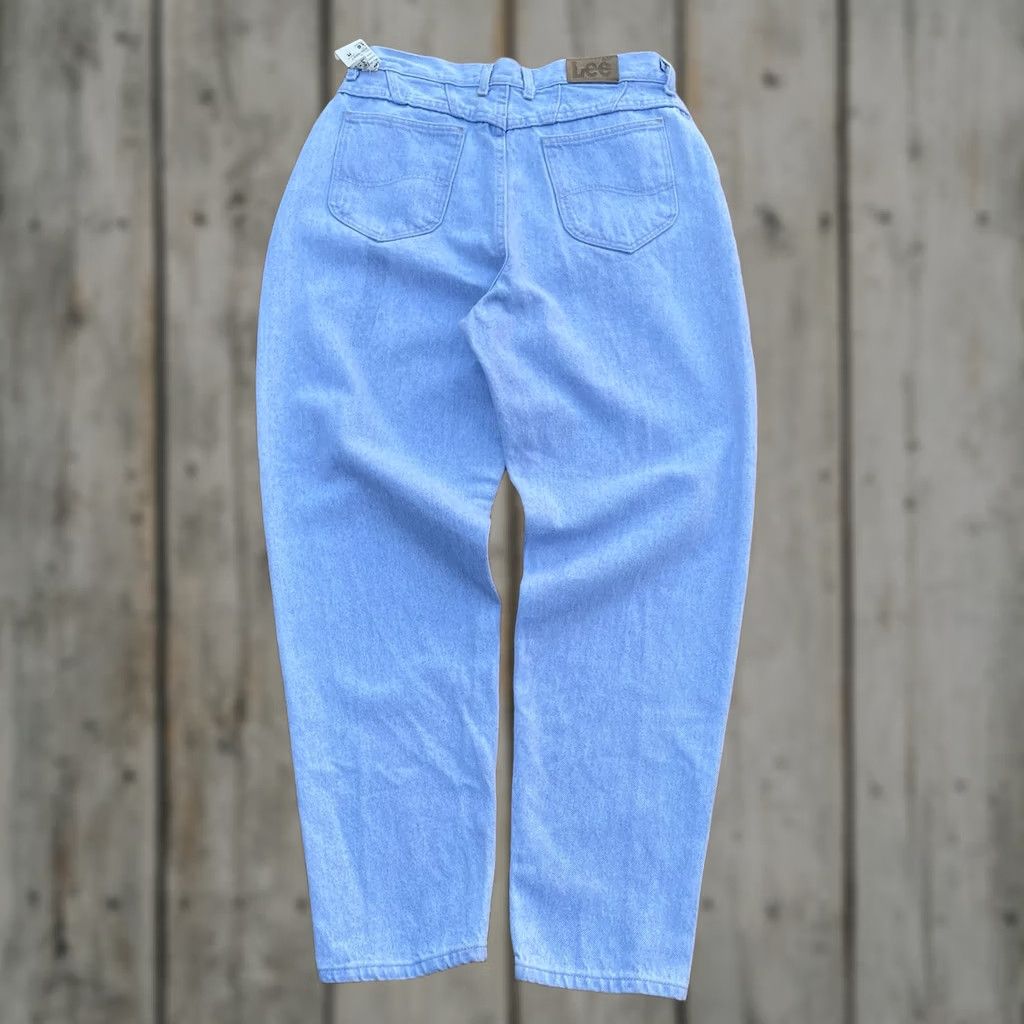 Lee VINTAGE Lee Light Wash Mom Jeans High Rise USA Made Women's Size 16M NWT Read* Size 38" / US 16 / IT 52 - 1 Thumbnail
