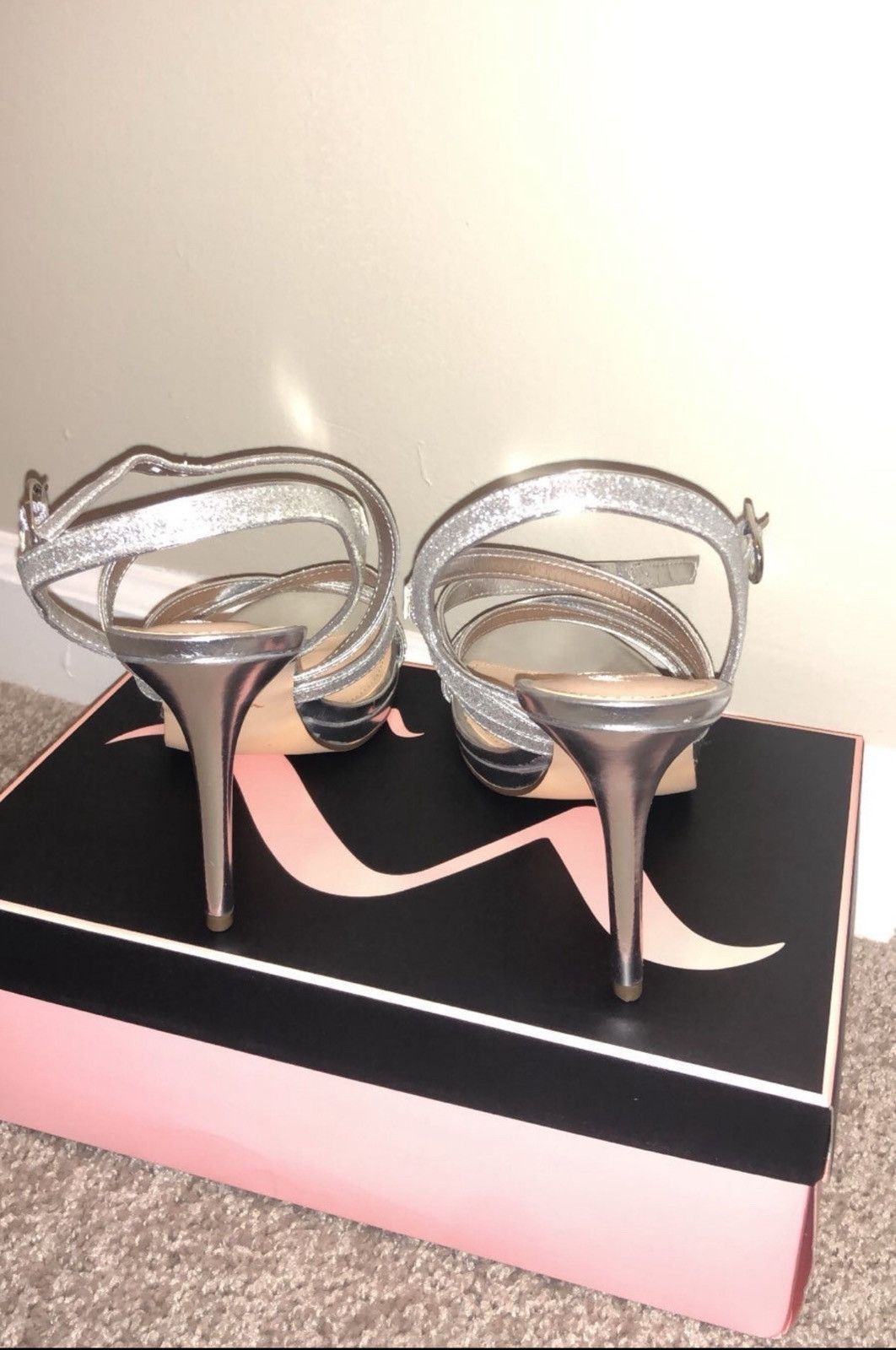 Other Nina Silver Heels 8M Size US 8 / IT 38 - 5 Thumbnail