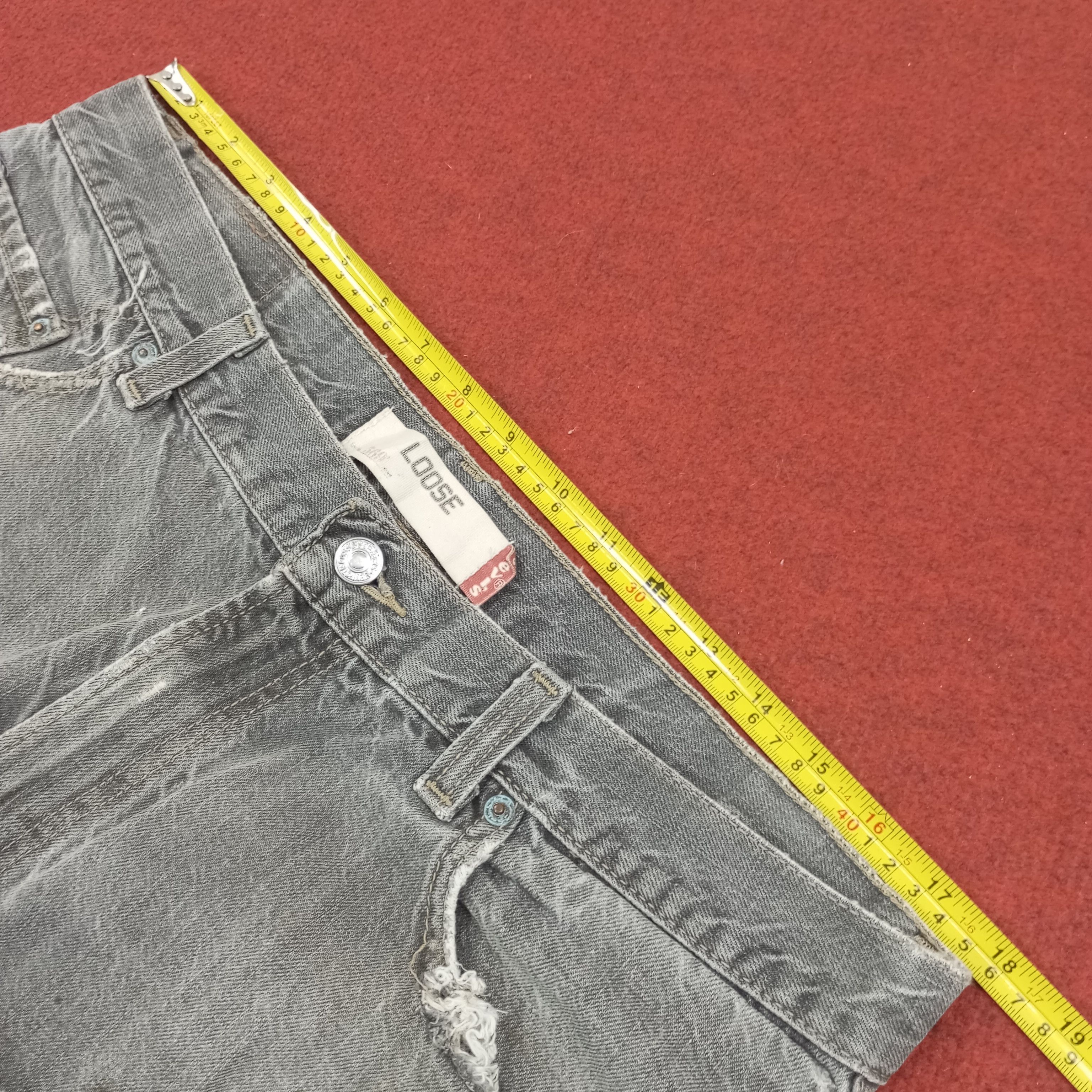 Levi's × Vintage Levis Streetwear Summer Style Distressed Short Jeans Size US 36 / EU 52 - 7 Thumbnail