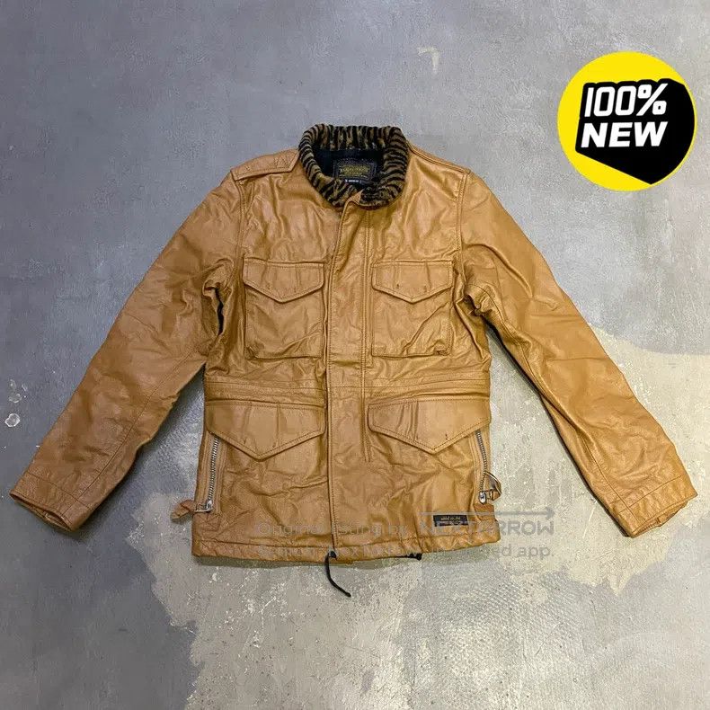 Neighborhood Neighborhood Cowhide Military Jacket Size US S / EU 44-46 / 1 - 1 Thumbnail