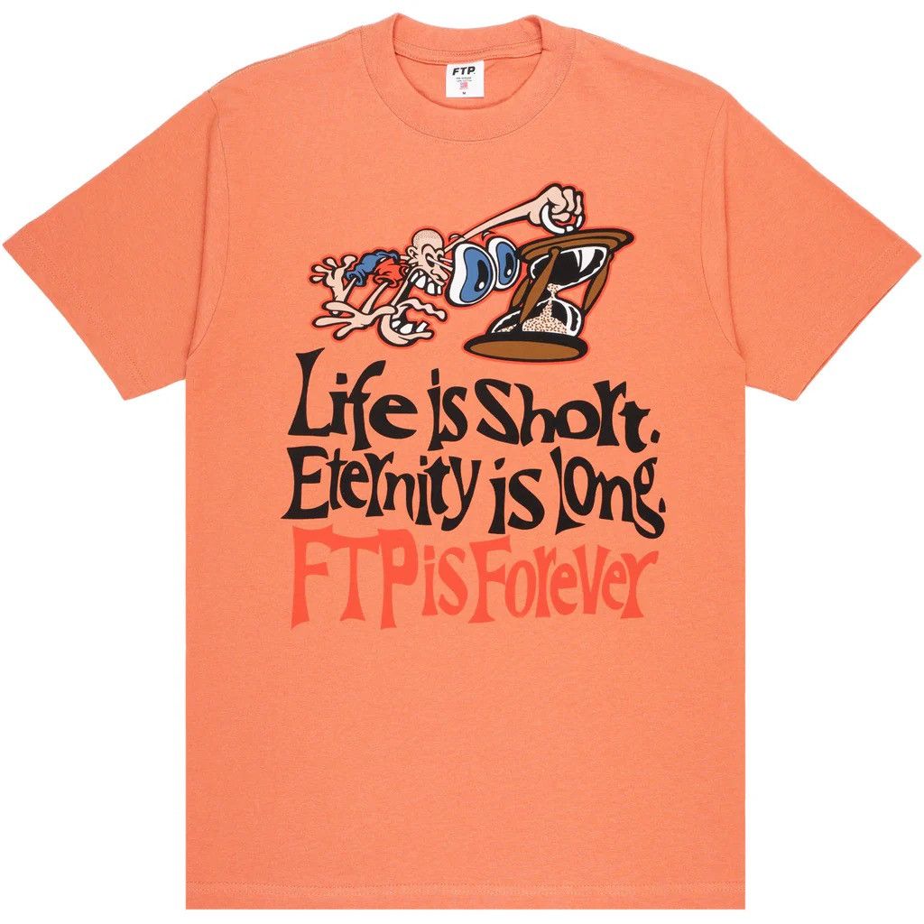 Fuck The Population SIZE 3XL FTP Forever Tee (Peach) Size US XXL / EU 58 / 5 - 3 Thumbnail