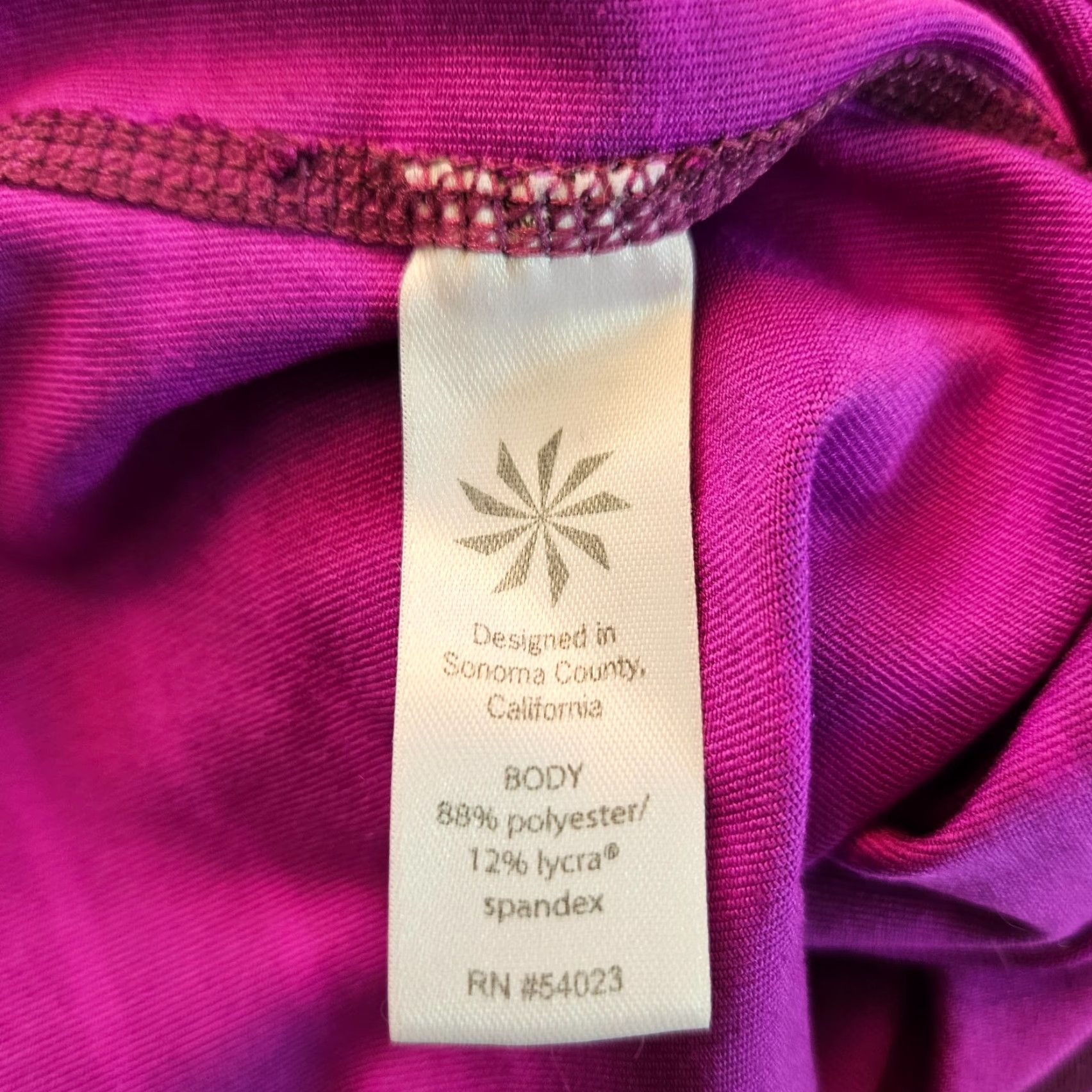 Athleta Athleta Womens Leggings Sz Medium Cropped Purple Striped Size 32" / US 10 / IT 46 - 5 Thumbnail