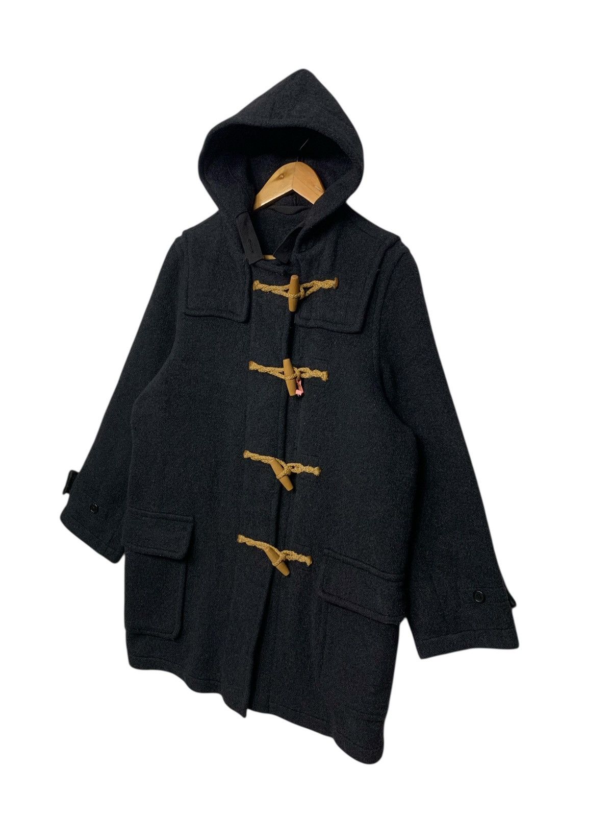 Margaret Howell Rare Margaret Howell Button Down Heavy Wool Jacket Hoodie Size US L / EU 52-54 / 3 - 2 Thumbnail