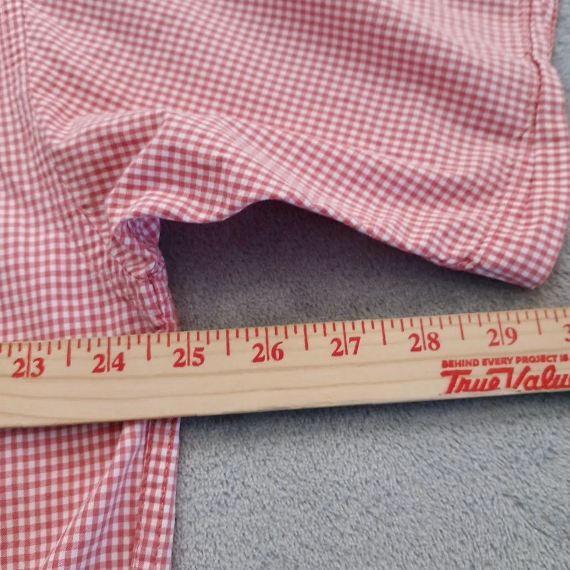 Eddie Bauer Eddie Bauer Shirt Mens Large Pink Plaid Short Sleeve Button-Down Collared Cotton Shirt L Mens Pink Plaid Short Sleeve Button-Down Eddie Bauer Size US L / EU 52-54 / 3 - 7 Thumbnail