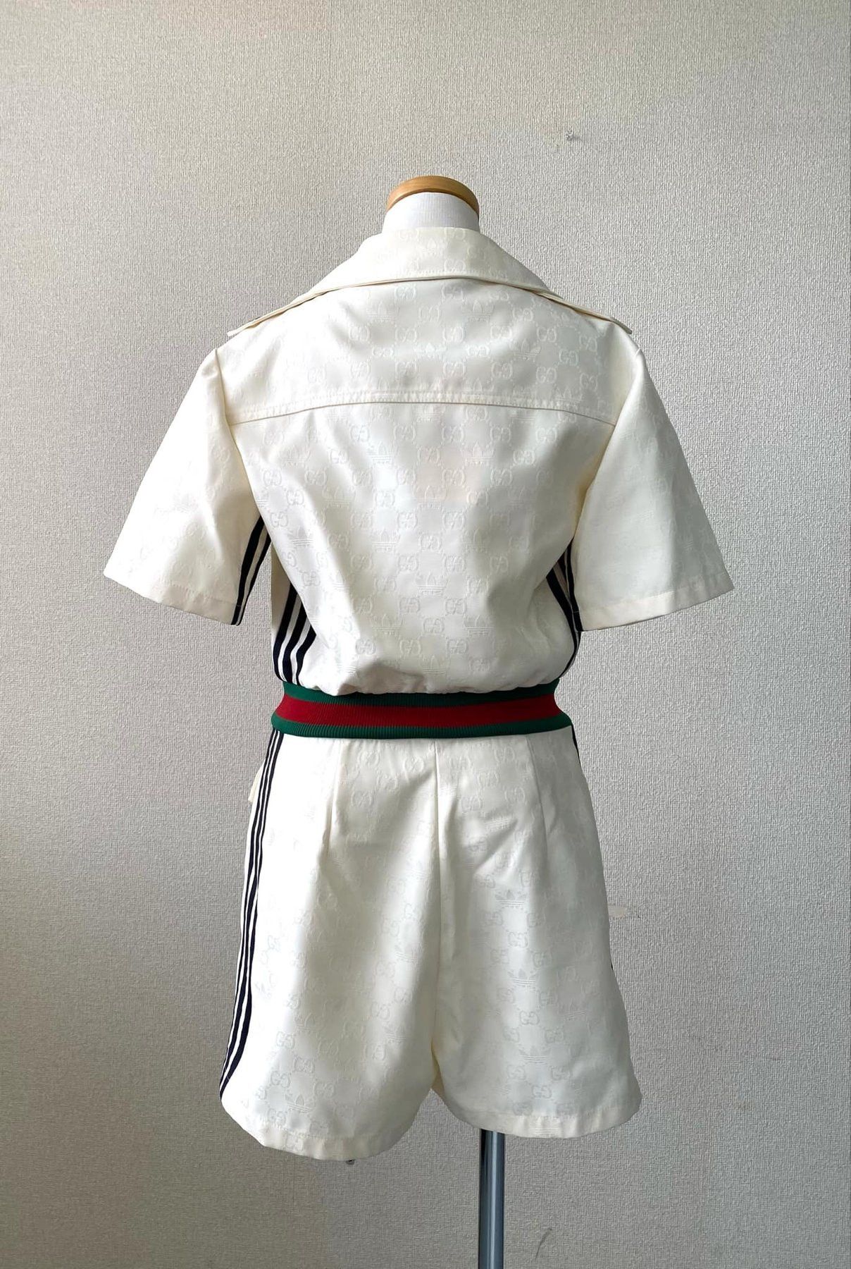 Adidas × Gucci The Gucci x Adidas Short Jumpsuit Size S / US 4 / IT 40 - 3 Thumbnail