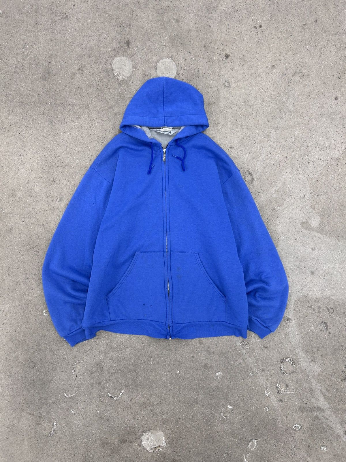 Vintage Vintage muleskins Carhartt waffle lined knit zip hoodie Size US XL / EU 56 / 4 - 1 Thumbnail