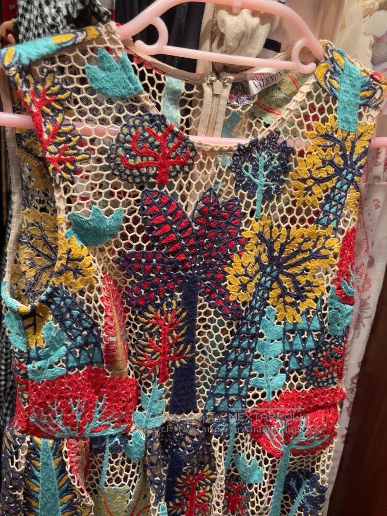 Valentino Valentino Embroidered dress Size S / US 4 / IT 40 - 1 Thumbnail