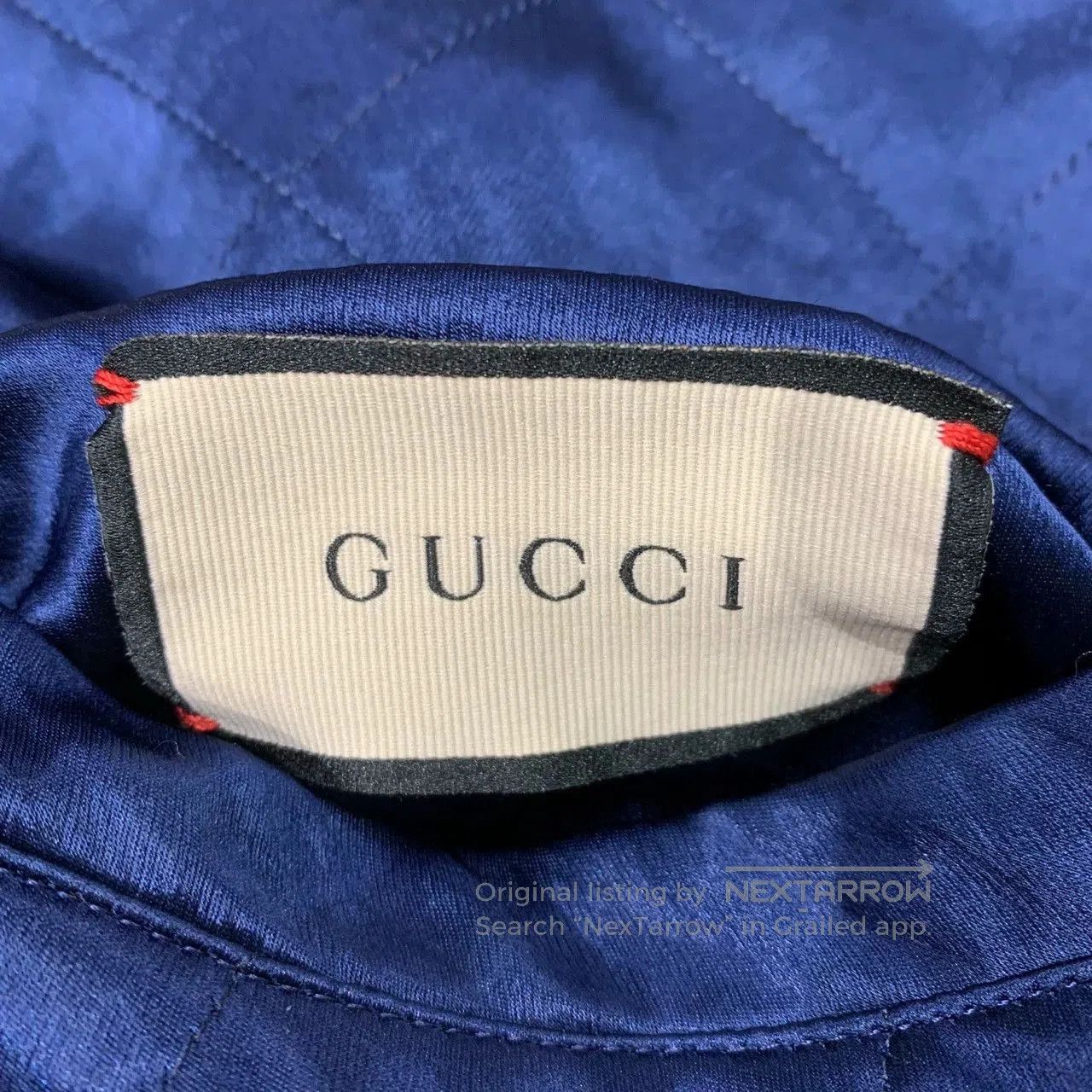 Gucci gucci red blue silk reversible jacket. Size US M / EU 48-50 / 2 - 6 Thumbnail
