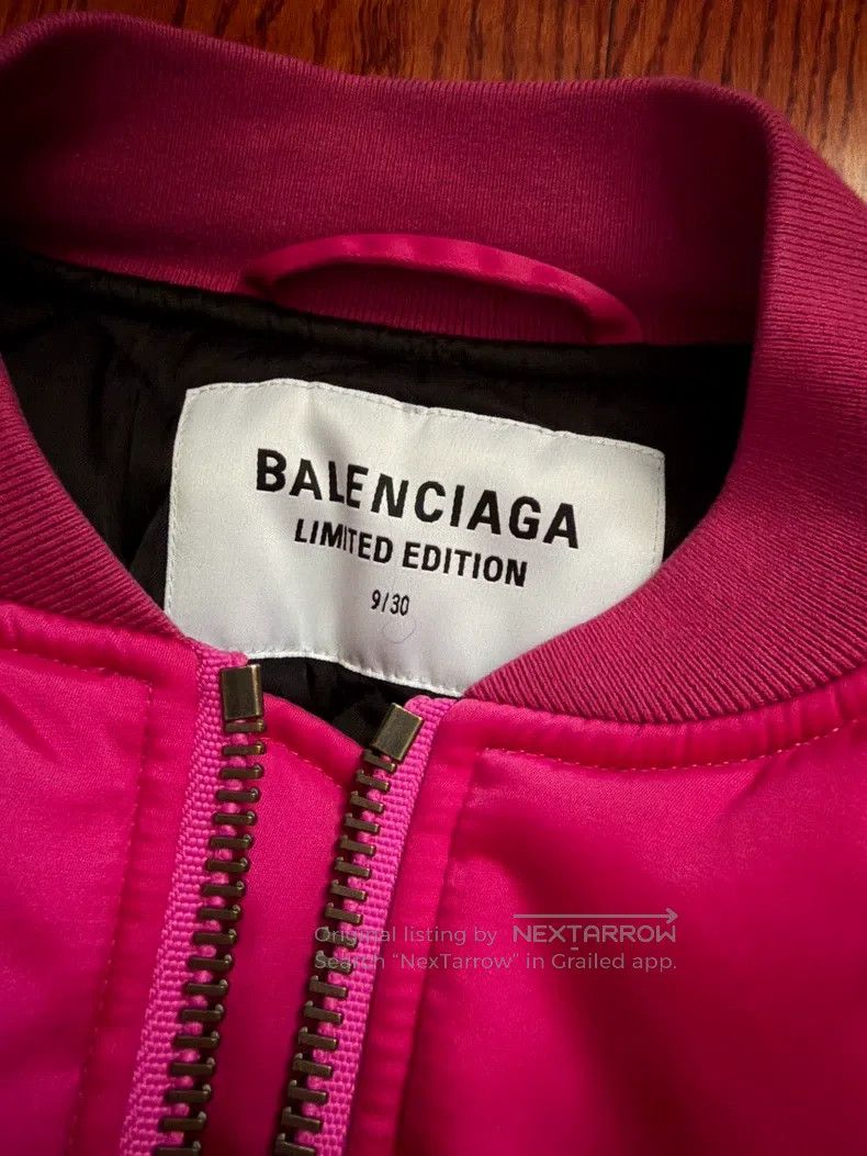 Balenciaga Balenciaga Cerise Padded Coat Size XXS / US 00 / IT 34 - 5 Thumbnail