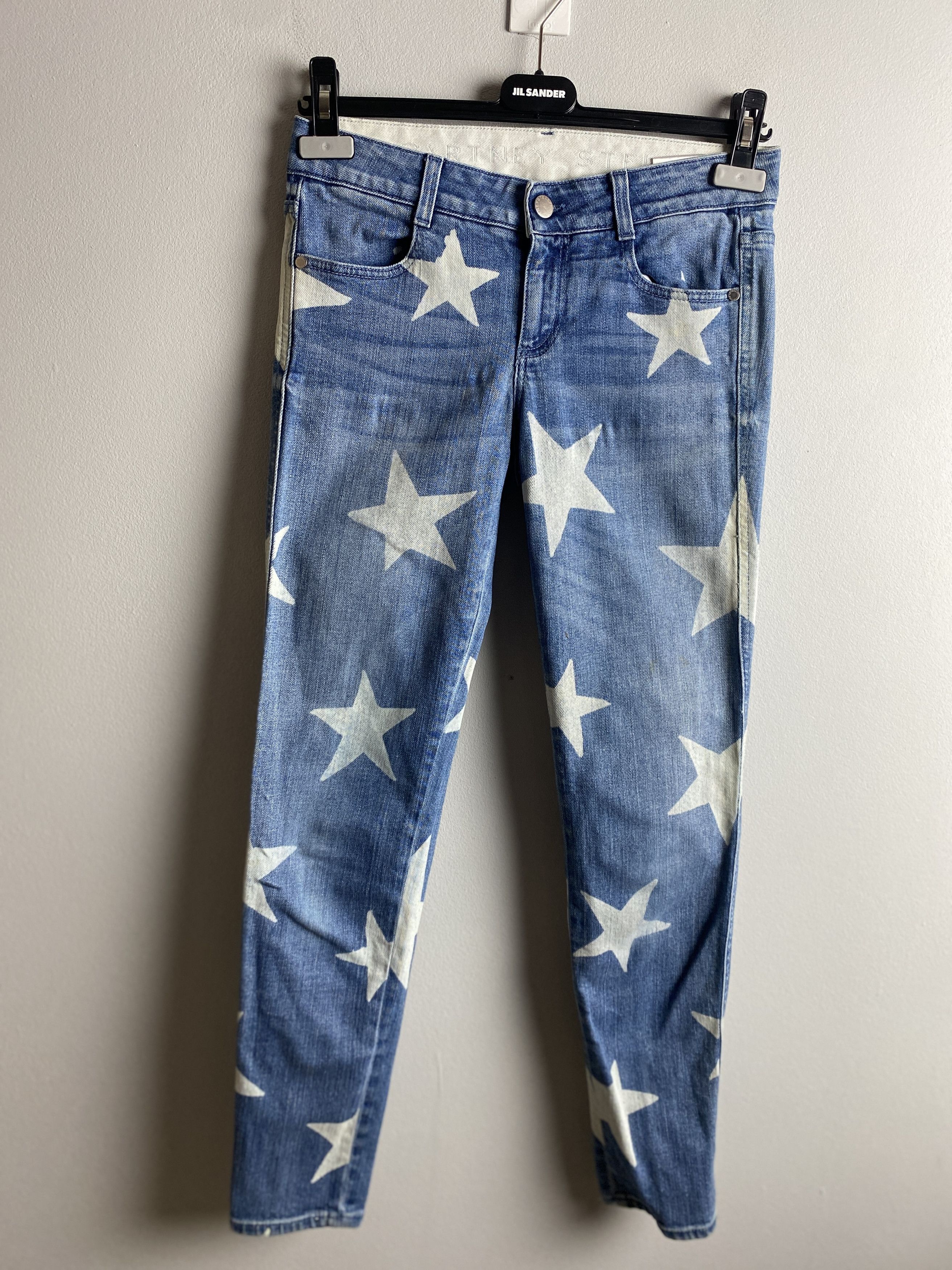 Stella McCartney Stella McCartney star denim jeans pants Size 27" / US 4 / IT 40 - 1 Thumbnail
