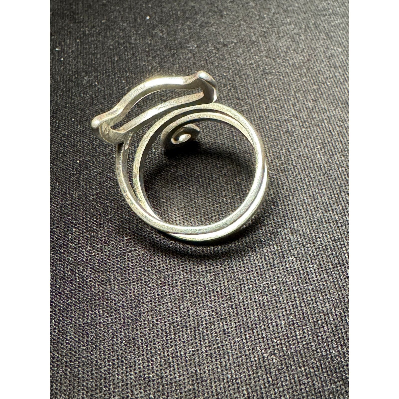 Other 925 Sterling Silver Wrap Cat Ring Size 7.5 Size ONE SIZE - 3 Thumbnail