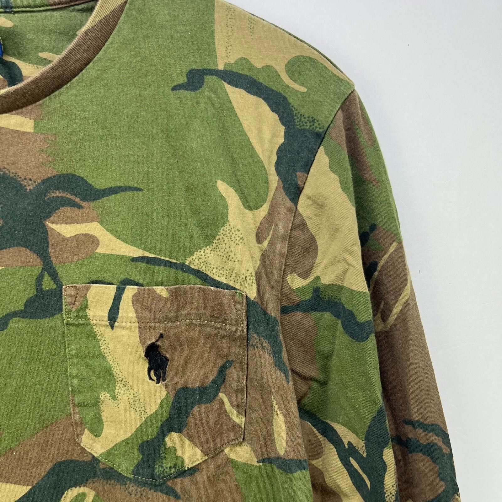 Polo Ralph Lauren Vintage Polo Ralph Lauren Pony Ammo Long Sleeve Shirt Medium Size US M / EU 48-50 / 2 - 3 Thumbnail