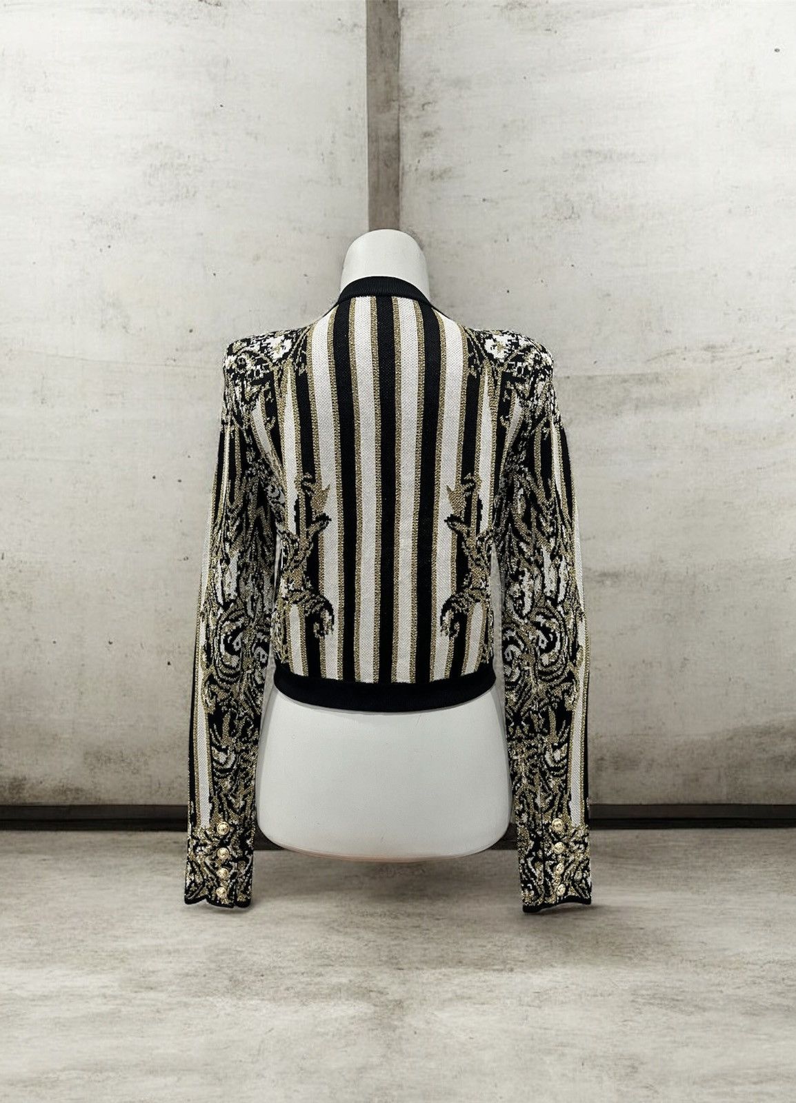 Balmain Balmain Paris Jacquard Woman Jacket Fall 2016 Size S / US 4 / IT 40 - 12 Thumbnail
