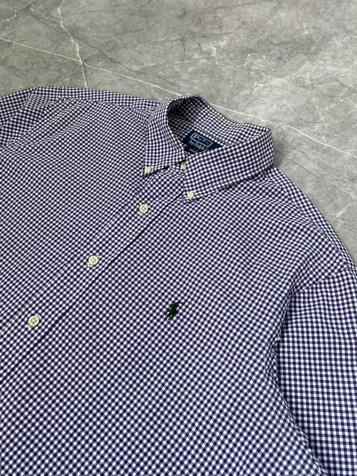 Polo Ralph Lauren Vintage Y2K Polo Ralph Lauren Shirt Button Up Geometric 90s Size US L / EU 52-54 / 3 - 4 Thumbnail