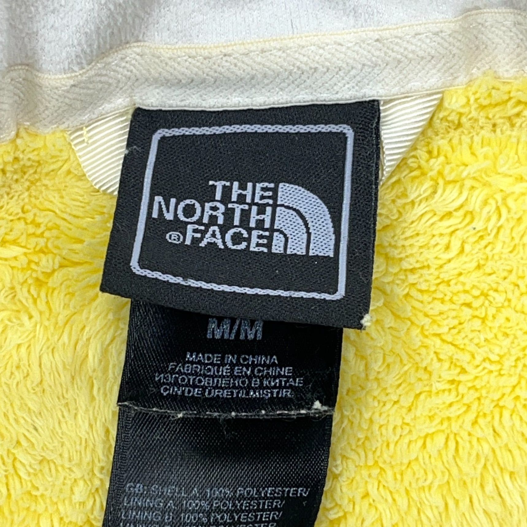 The North Face The North Face Jacket Women M Yellow Fleece Interchange All Seasons Full Zip Zip Pockets Logo Embroidered Regular Womens Size M / US 6-8 / IT 42-44 - 3 Thumbnail