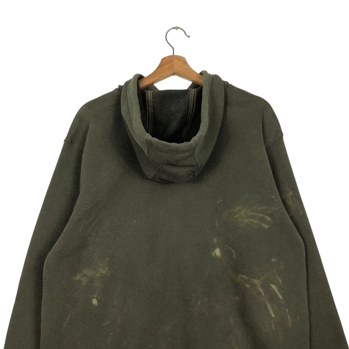 Carhartt 🔥VINTAGE HOODIE PULL OVER CARHARTT RICH GREEN Size US M / EU 48-50 / 2 - 11 Thumbnail