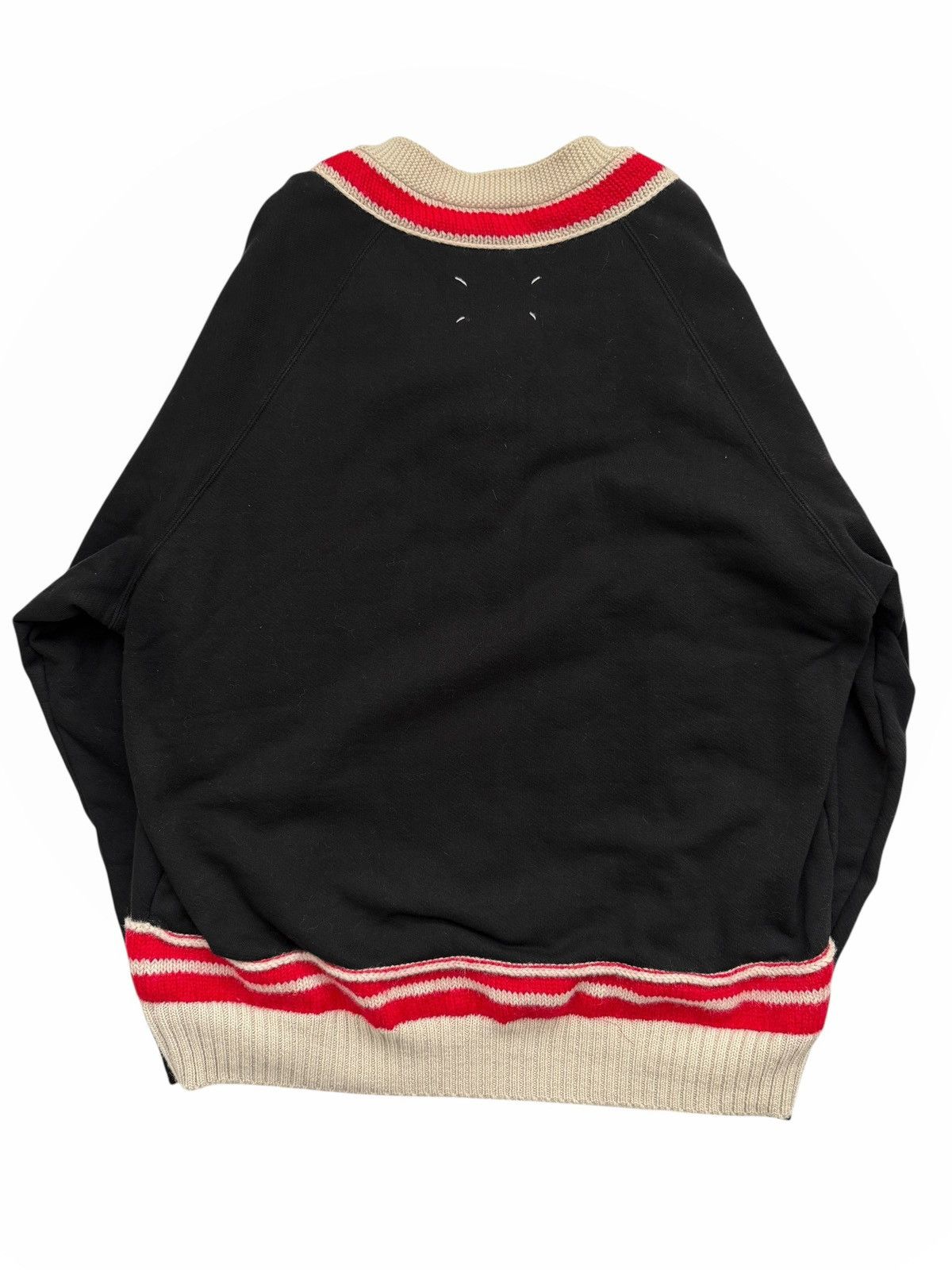 Maison Margiela V-Neck Sweater Hybrid Crewneck Size US M / EU 48-50 / 2 - 3 Thumbnail