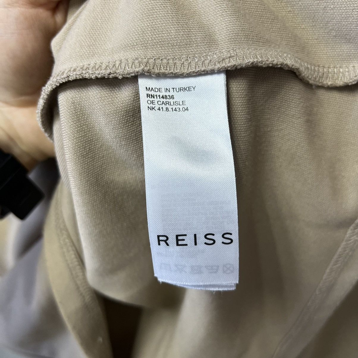 Reiss Reiss Half Zip Polo Sweatshirt Long Sleeve men’s Size US M / EU 48-50 / 2 - 9 Thumbnail