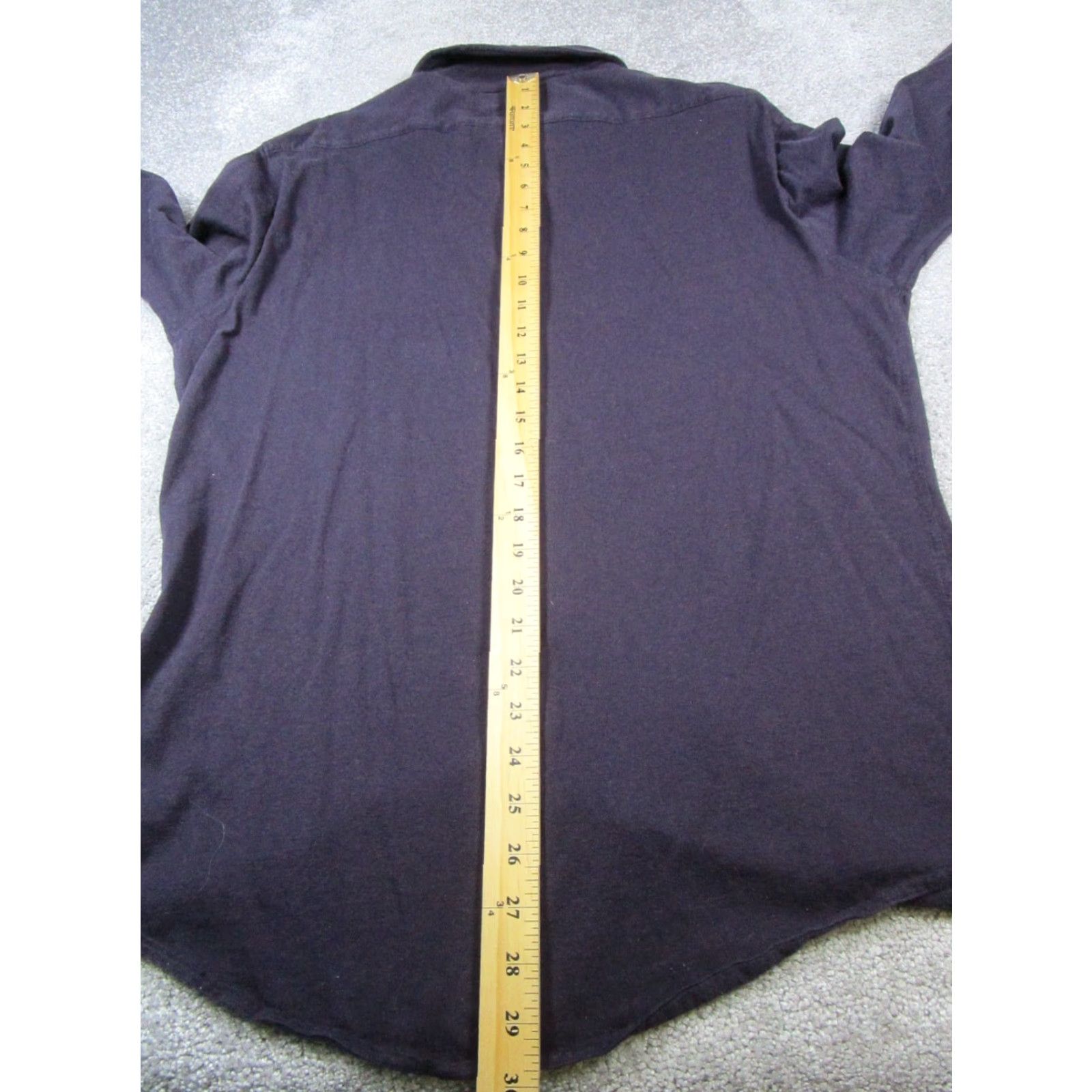 Bonobos Bonobos Shirt Mens Large Purple Cotton Blend Knit Button Up Size US L / EU 52-54 / 3 - 7 Thumbnail