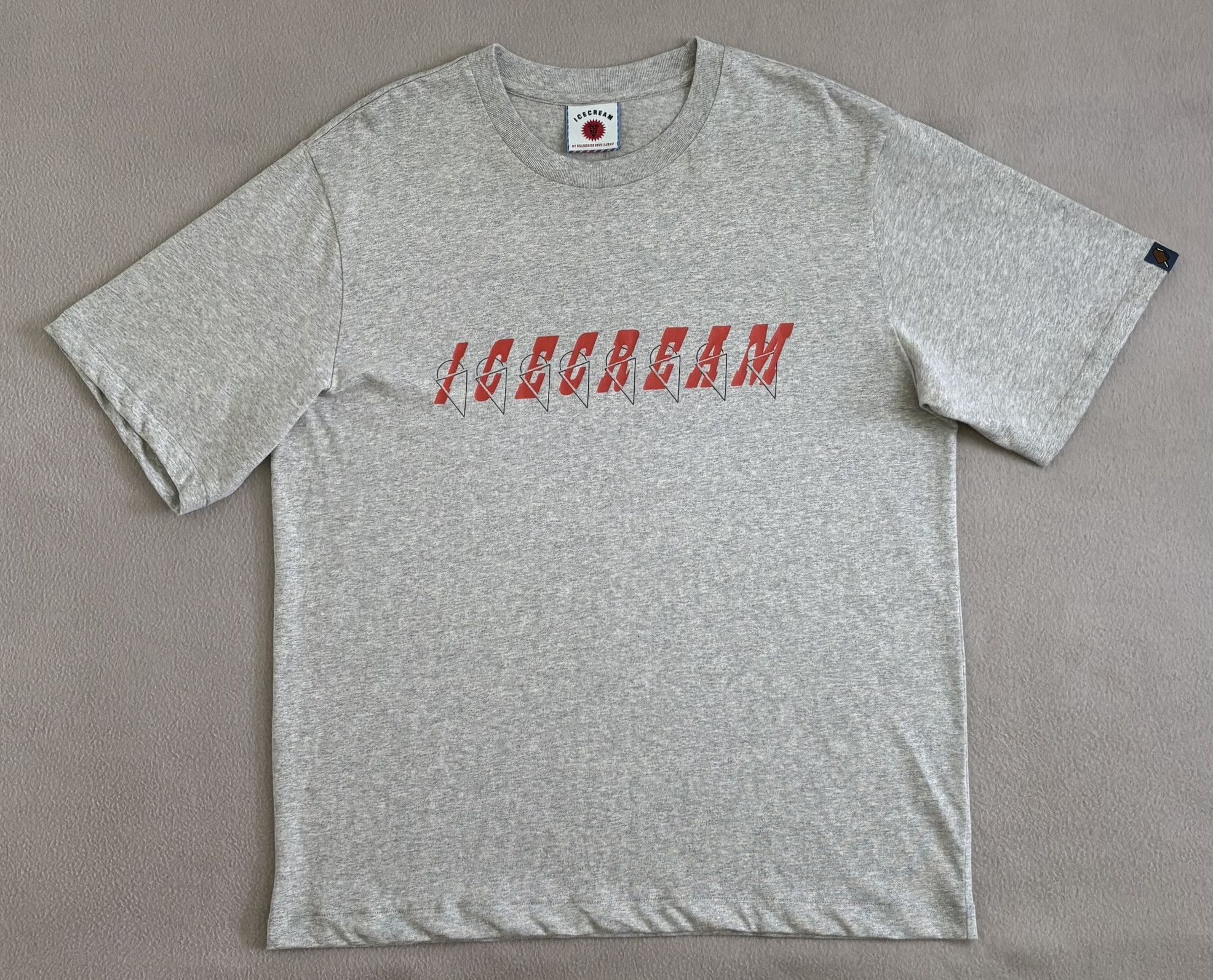Billionaire Boys Club × Icecream Icecream By Billionaire Boys Club Gray T-shirt Large Logo Size US L / EU 52-54 / 3 - 5 Thumbnail