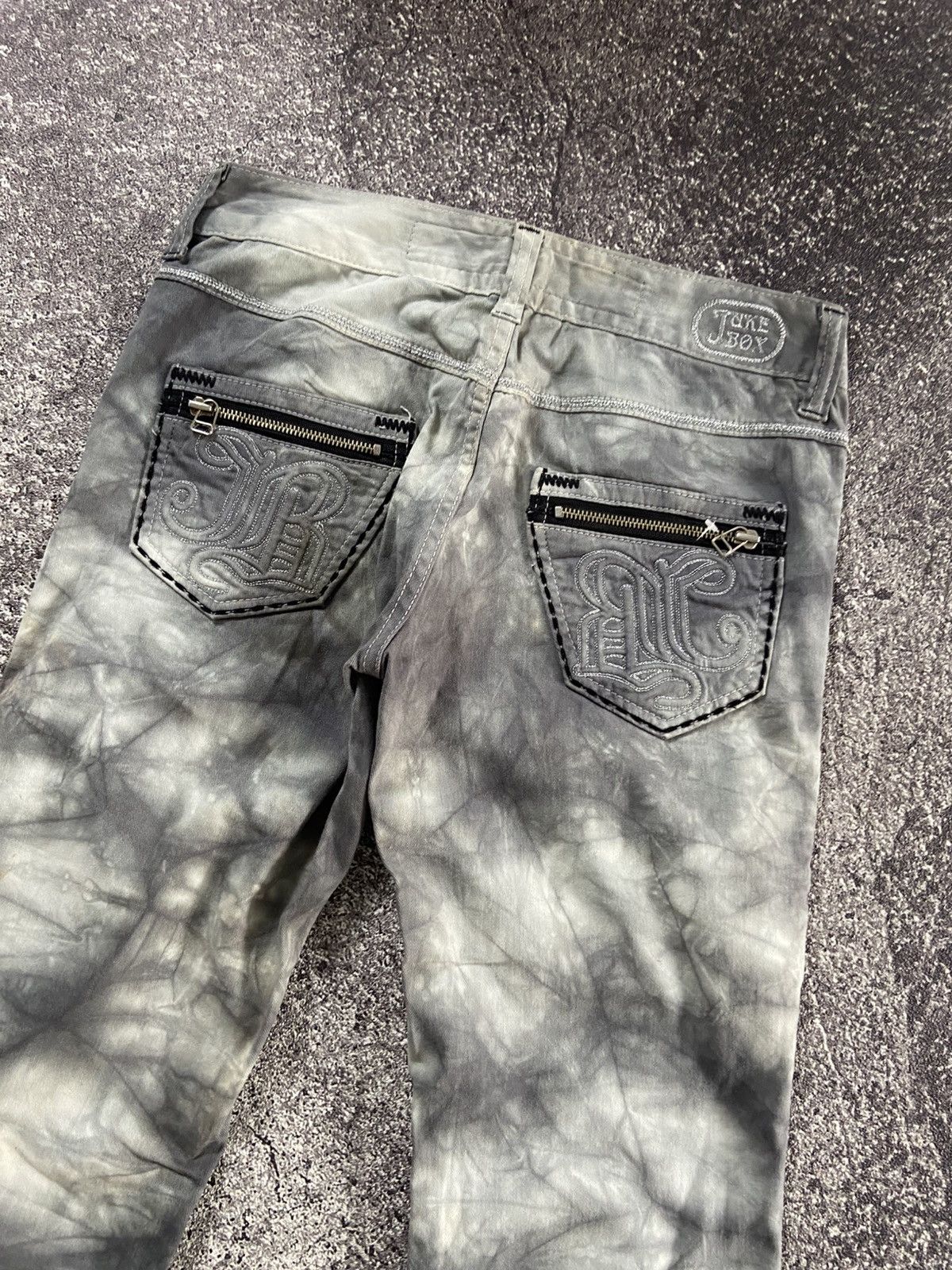 If Six Was Nine × Japanese Brand × Le Grande Bleu (L.G.B.) Juke box flared pants Size US 30 / EU 46 - 11 Thumbnail