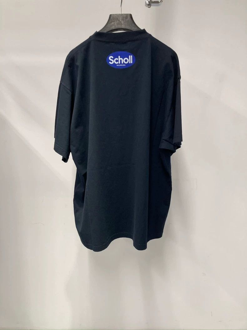 Balenciaga Balenciaga Scholl letter short sleeve Size US M / EU 48-50 / 2 - 2 Thumbnail