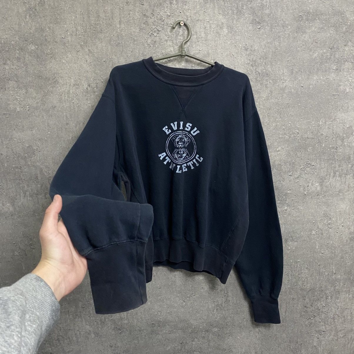 Evisu Evisu Sweatshirt Japanese Brand Streetwear Big Logo Size US L / EU 52-54 / 3 - 2 Thumbnail