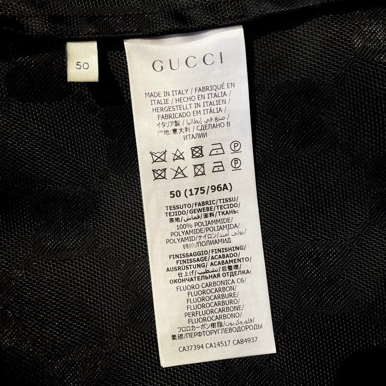 Gucci Gucci Black full-print double G jiaskard jacket 2502-Nextar Size US M / EU 48-50 / 2 - 6 Thumbnail