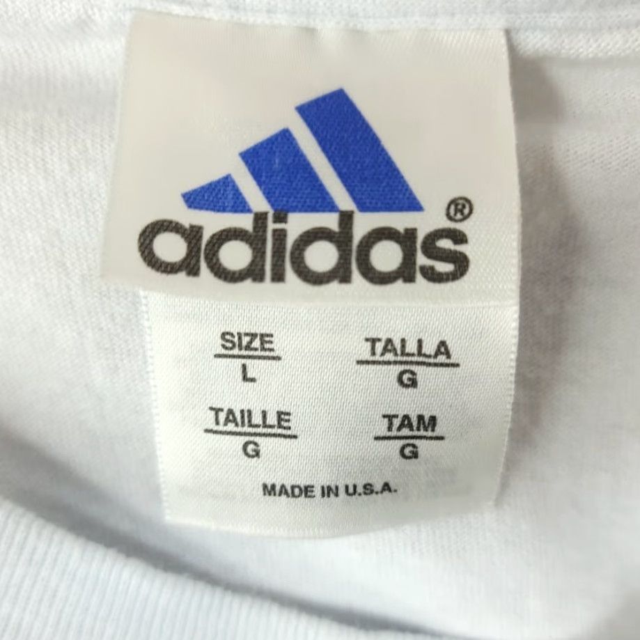 Adidas VINTAGE adidas Basketball T Shirt Mens Size Large Home Sweet Home Made In USA 90s Graphic Tee Blue Cotton Crew Neck Long Sleeve Shirts Shirt Mens Size US L / EU 52-54 / 3 - 5 Thumbnail