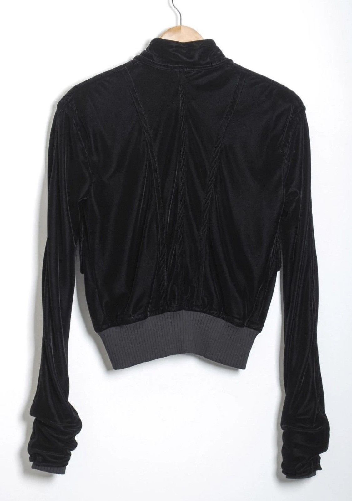 Saint Laurent Paris SAINT LAURENT by Tom Ford FW2003 Velvet Silk Bomber Jacket Size S / US 4 / IT 40 - 4 Thumbnail