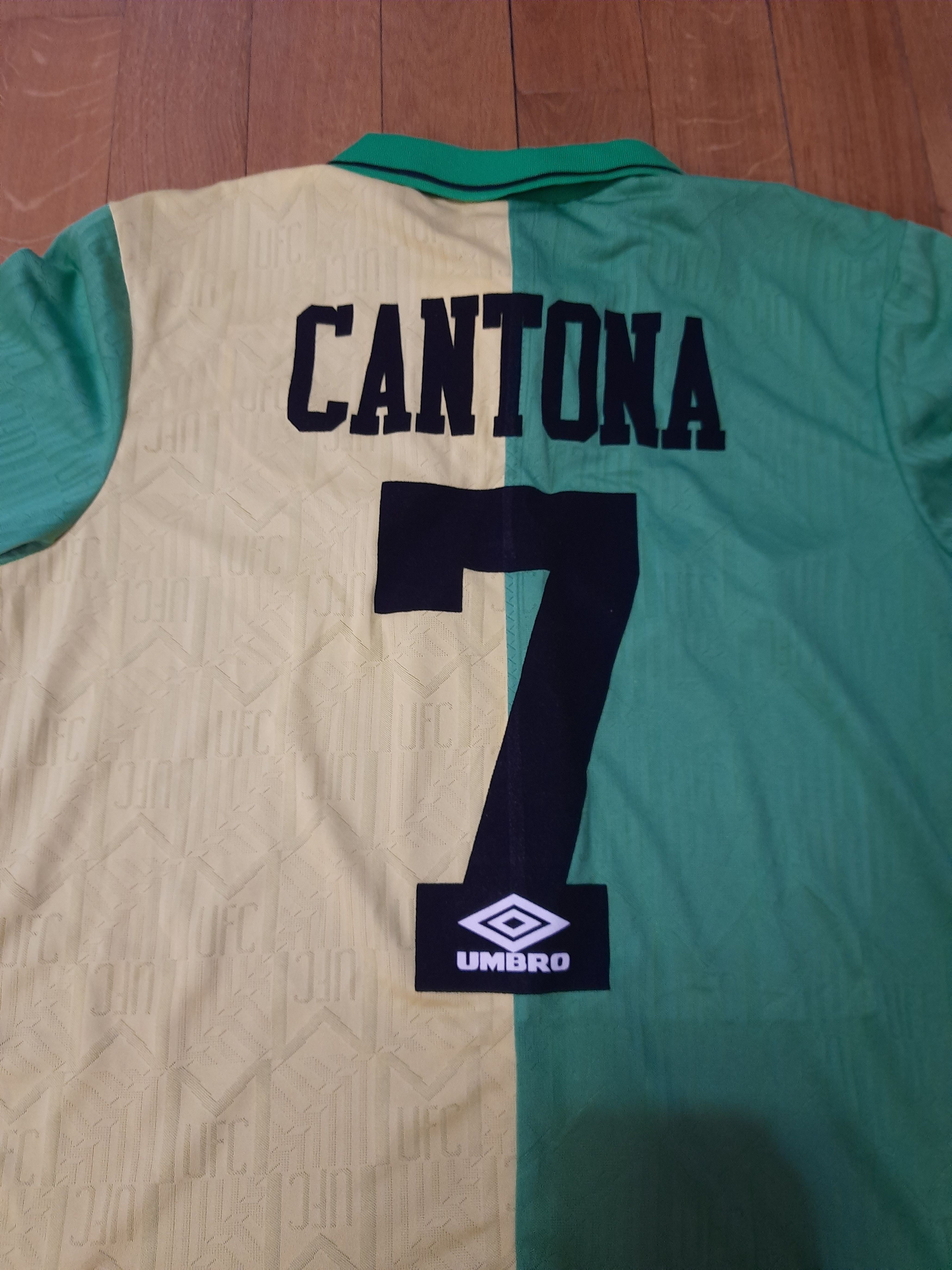 Other Manchester United Cantona Football Soccer Jersey Size US L / EU 52-54 / 3 - 3 Thumbnail