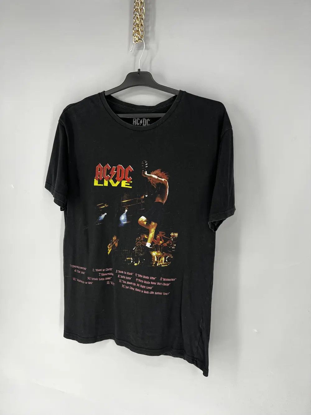Band Tees VINTAGE AC DC TOUR ROCK BAND TEE T-SHIRT MEN'S SIZE M Size US S / EU 44-46 / 1 - 3 Thumbnail