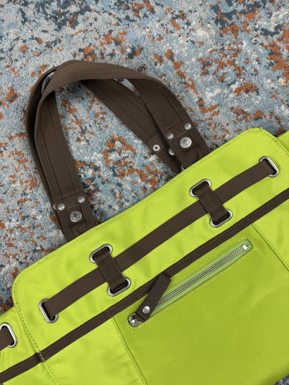 George Gina & Lucy × Vintage Vintage Y2K George Gina & Lucy baggy smith neon green bag Size ONE SIZE - 6 Thumbnail