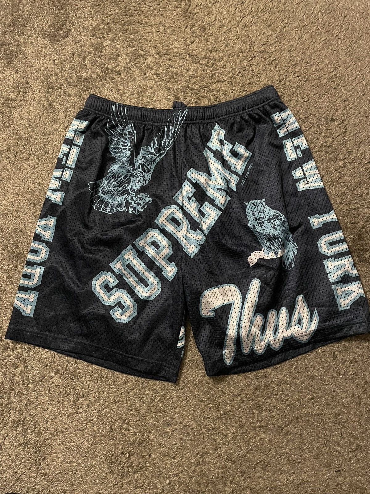 XXLサイズ supreme varsity mesh short 黒 Supreme Varsity Mesh Short Black | eBay