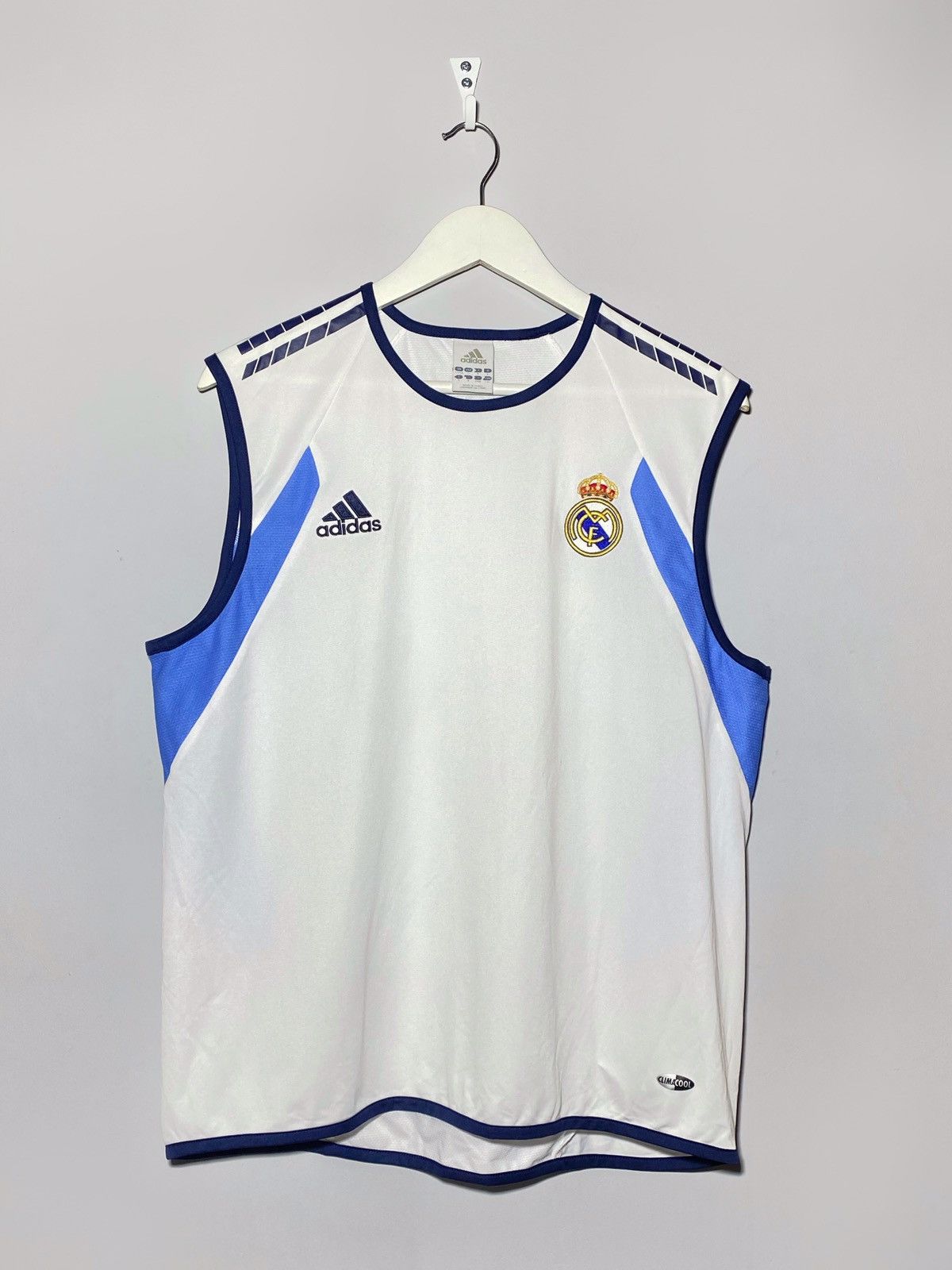 2000 2001 Real Madrid Adidas Retro Vintage Home Kit Soccer