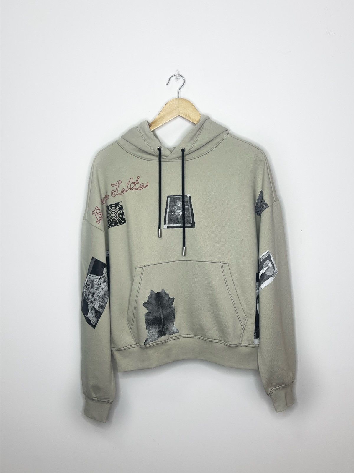 Eckhaus Latta Eckhaus Latta Beige Miscellaneous Hoodie Size US S / EU 44-46 / 1 - 3 Thumbnail
