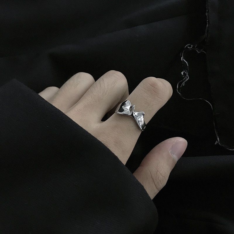 Jewelry Crazy Jewelry Rings Open Size Chrome Ring (Size 7-13) Size ONE SIZE - 2 Thumbnail