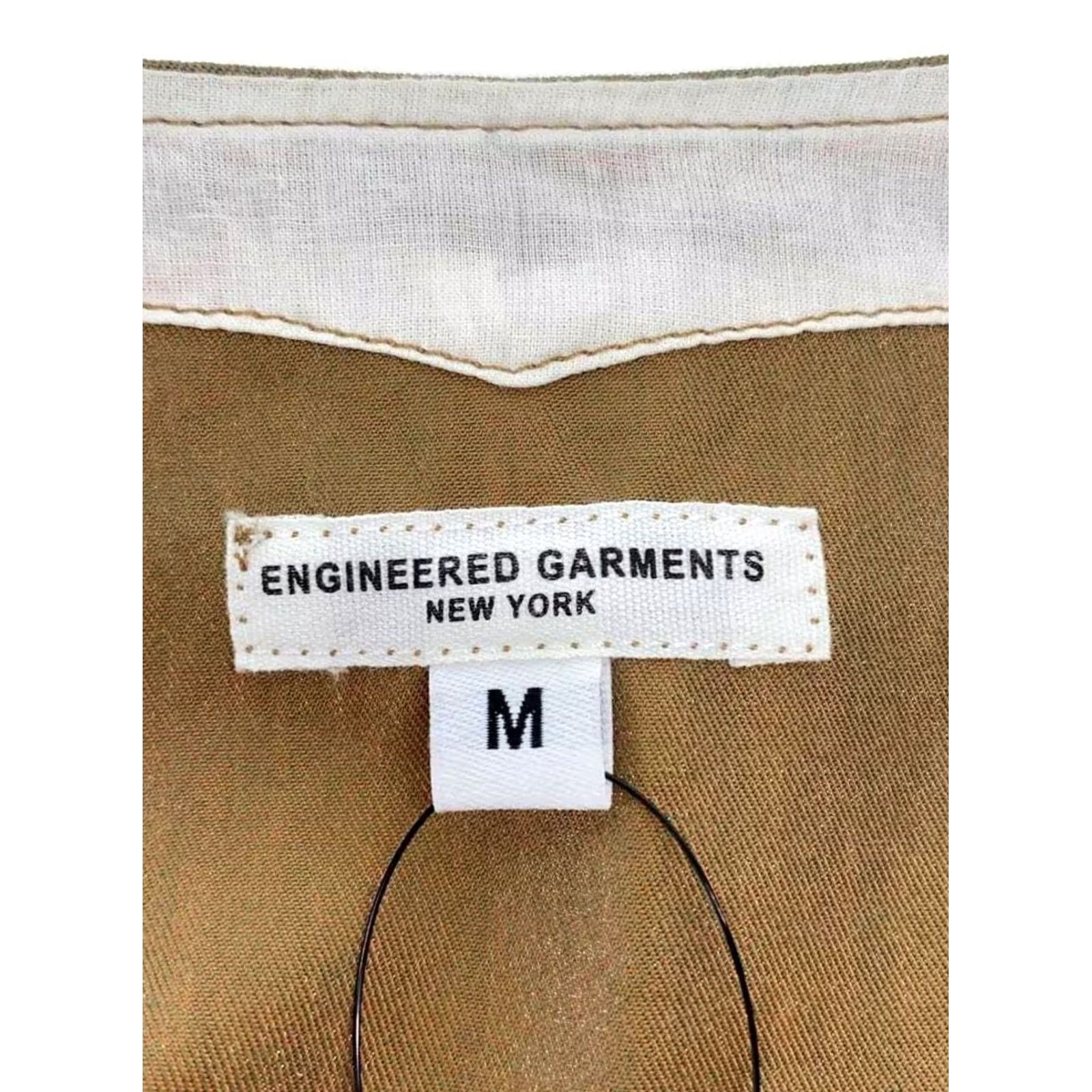 Engineered Garments Engineered Garments Vest Men M Cotton Camel Iridescent Solid Casual Used Short Front Button Vest Mens Size US M / EU 48-50 / 2 - 3 Thumbnail