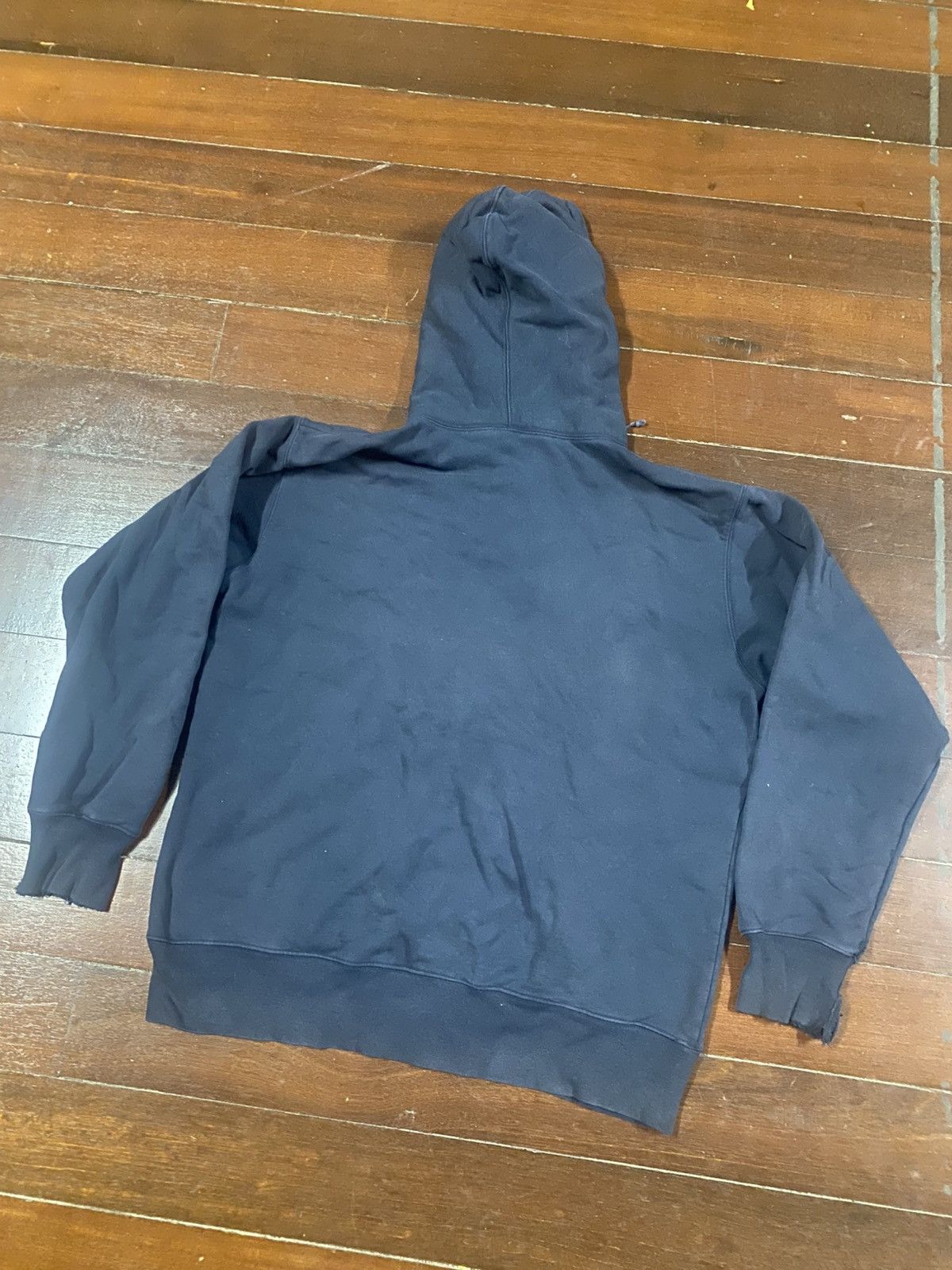 Supreme Vintage Supreme Hoodie distressed trashed sun faded Size US XL / EU 56 / 4 - 8 Thumbnail