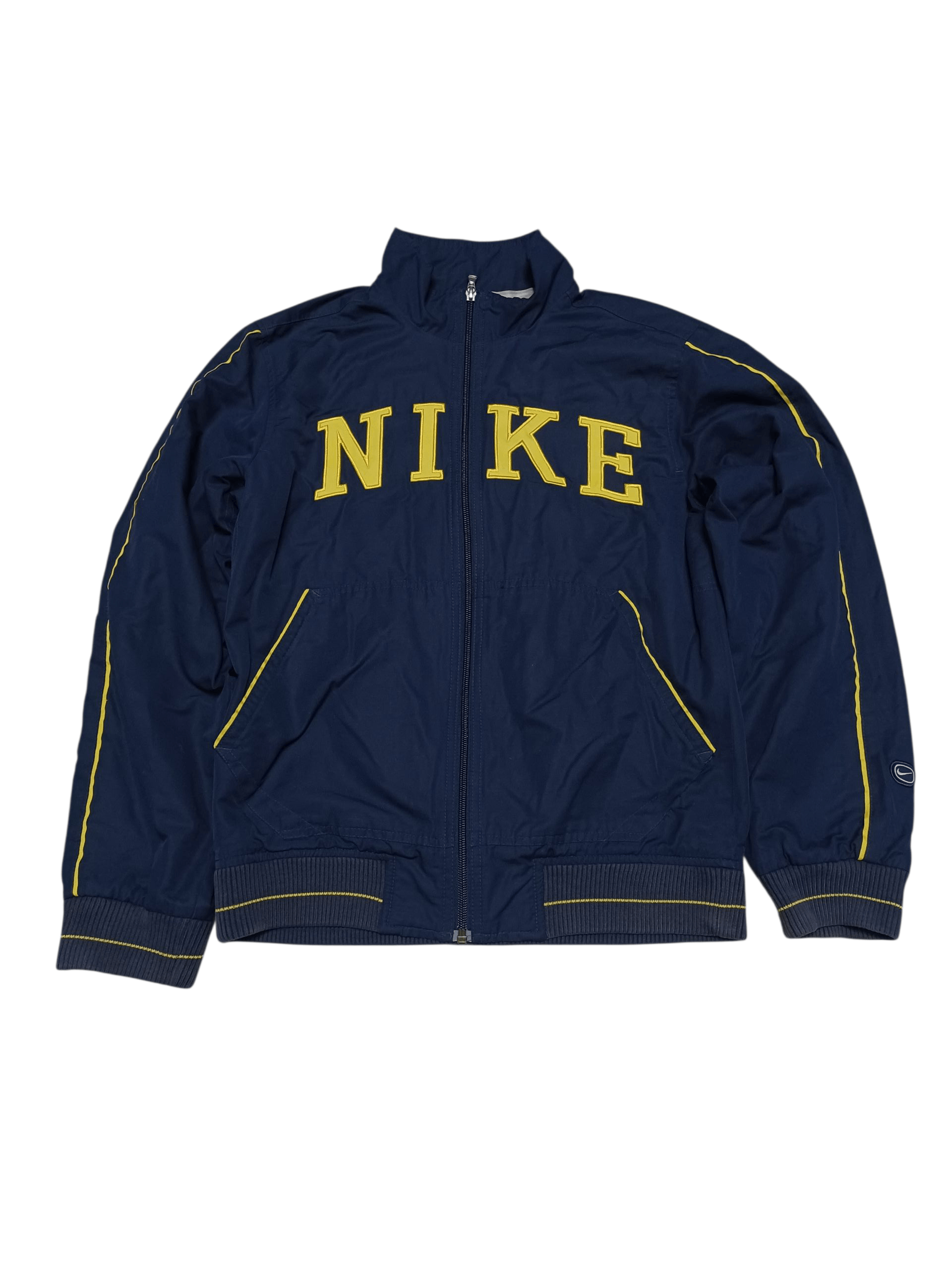 Nike NIKE VINTAGE BIG LOGO EMBROIDERED TRACK JACKET Size US S / EU 44-46 / 1 - 1 Thumbnail