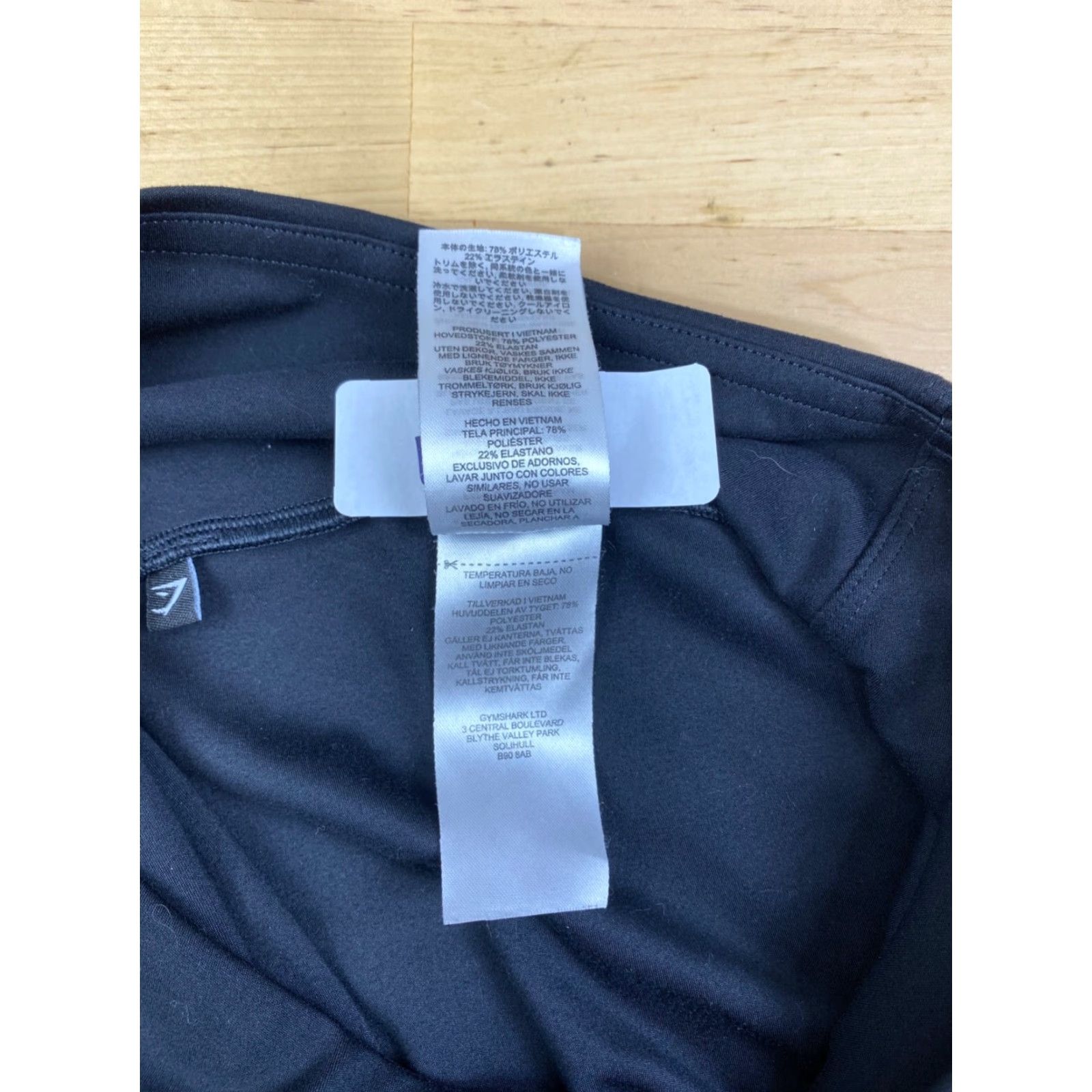 Gymshark GymShark Leggings Capri Mens M Black Activewear Gym Training 10541 Size 32" / US 10 / IT 46 - 4 Thumbnail