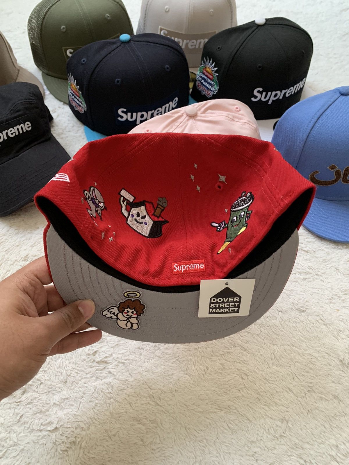 New Era × Supreme Supreme X New Era Characters S Logo SS22 Size 34 - 4 Thumbnail