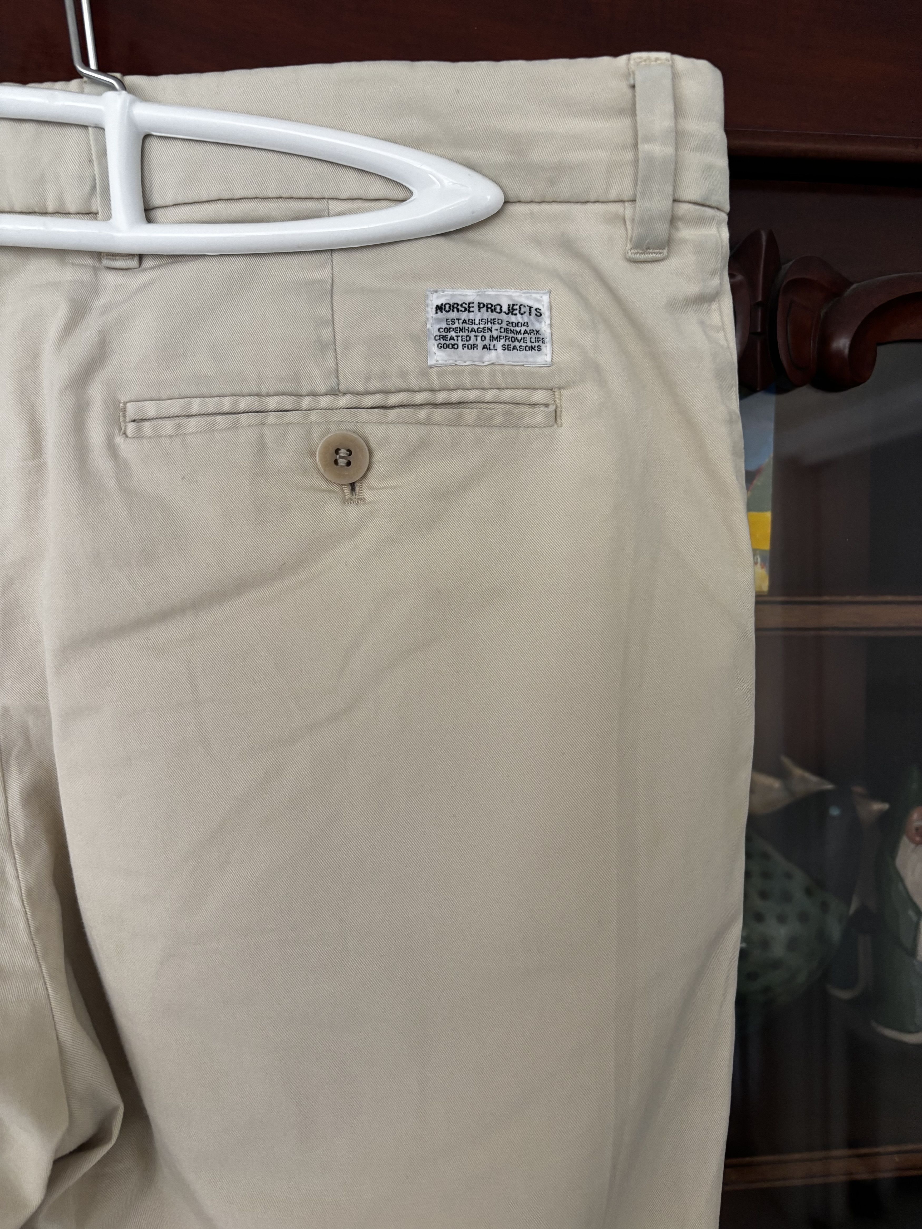 Norse Projects Aros slim chino Size US 31 - 7 Thumbnail