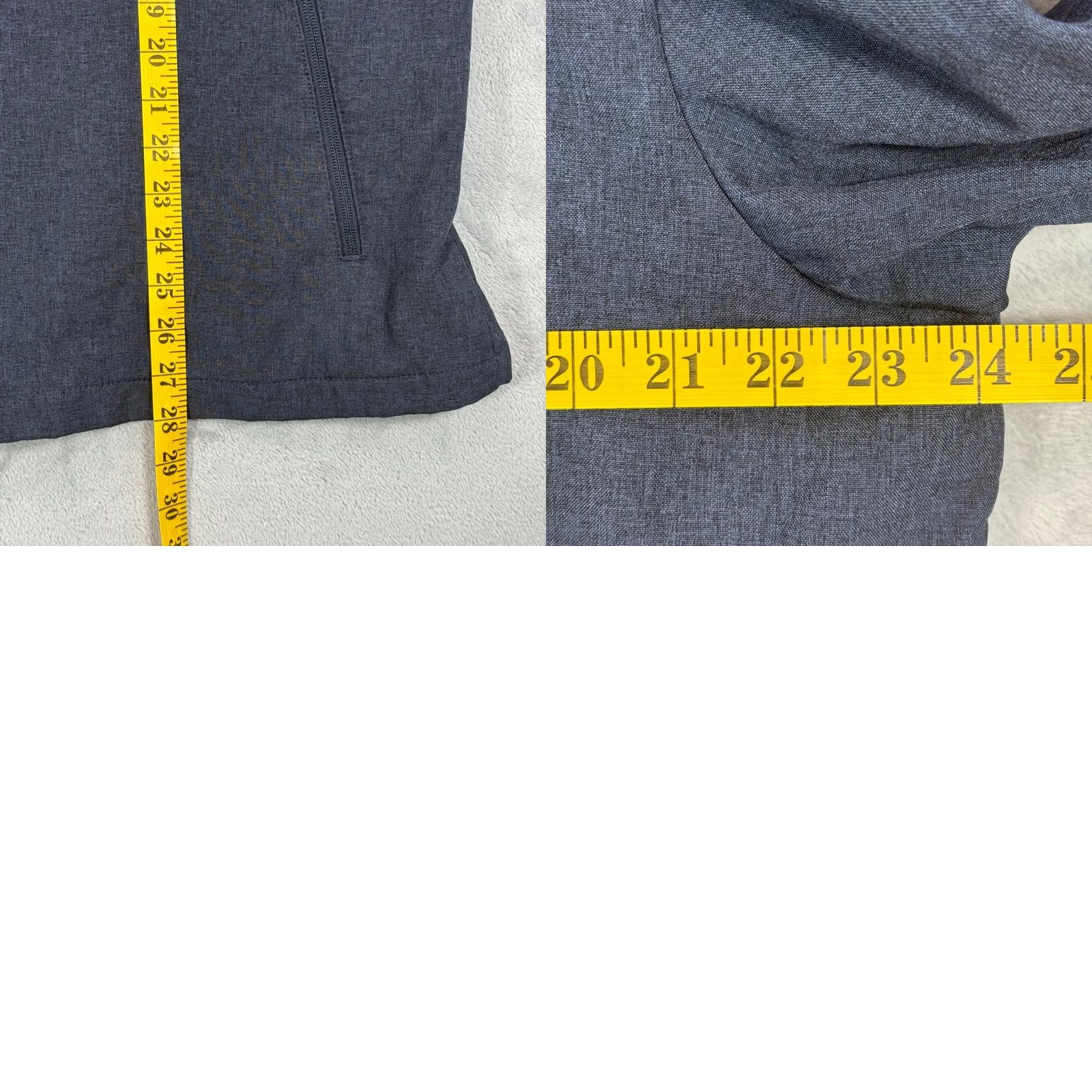 Tommy Hilfiger Tommy Hilfiger Men's Jacket Full Zip Soft Shell Heather Navy XL Size US XL / EU 56 / 4 - 9 Thumbnail