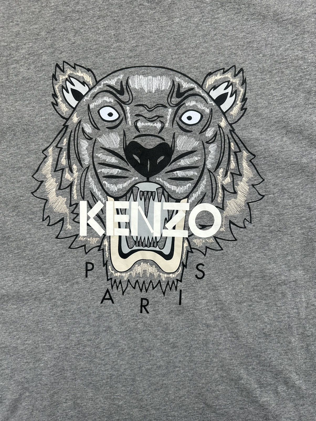Kenzo Kenzo Mens T-Shit Tiger Print Logo Size US M / EU 48-50 / 2 - 2 Thumbnail