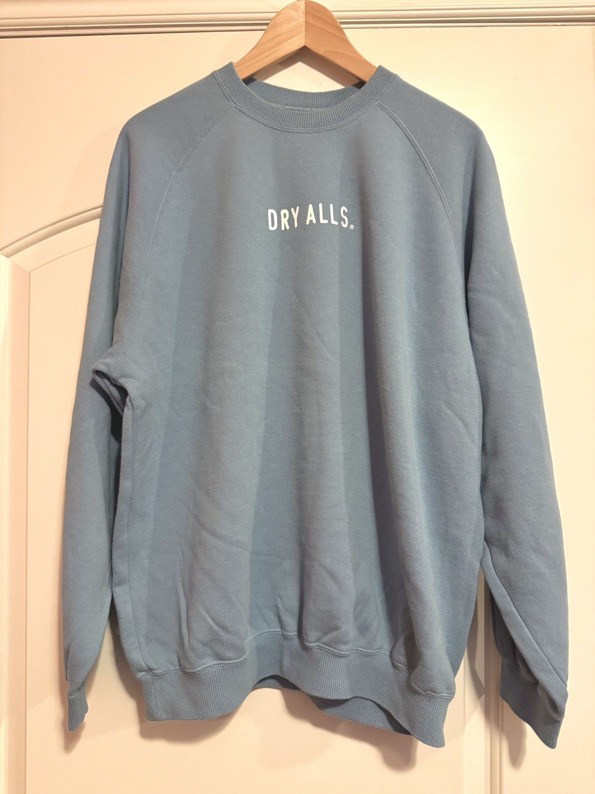 Human Made Human Made Dry Alls Raglan Light Blue Sweatshirt Size XL Size US XL / EU 56 / 4 - 1 Thumbnail
