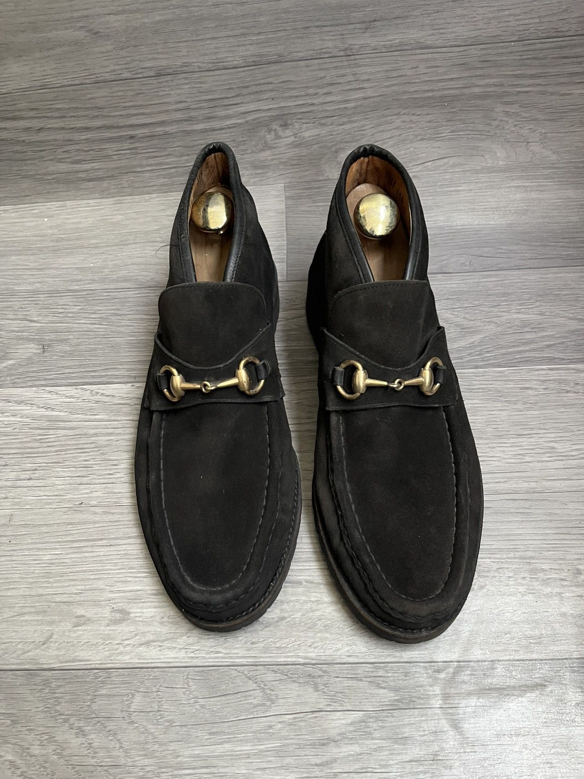 Gucci Gucci horsebit tomford era chukka suede boots Size US 10.5 / EU 43-44 - 4 Thumbnail