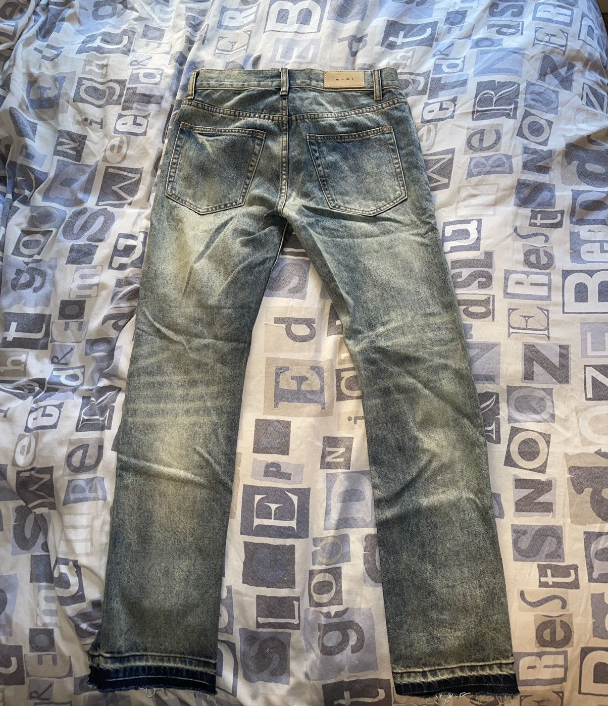 MNML Mnml Light Wash Jeans Size US 30 / EU 46 - 3 Thumbnail