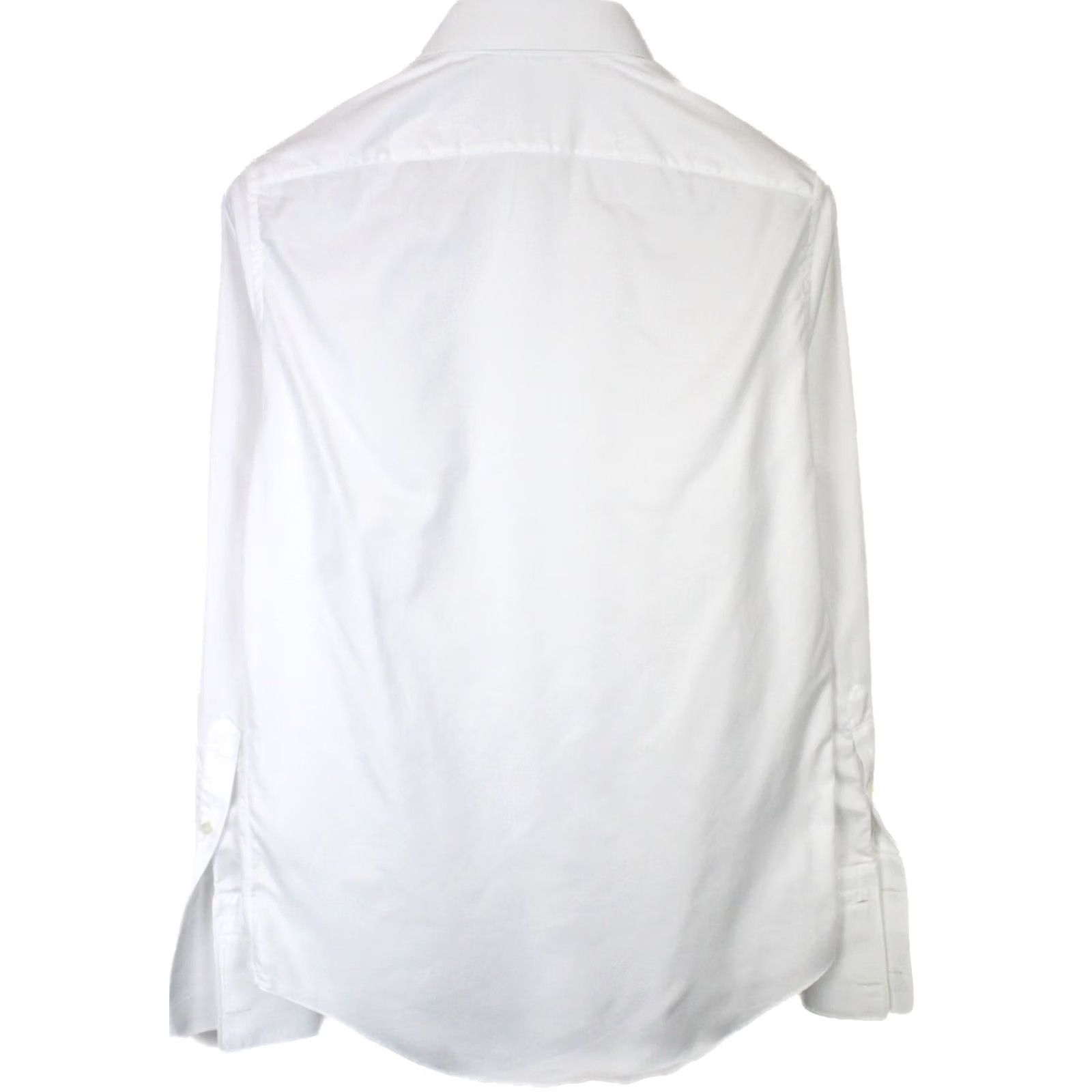 Suitsupply SUITSUPPLY Shirt Men S White Slim Fit Patterned Cutaway Collar Formal Button Up Size 36R - 2 Thumbnail