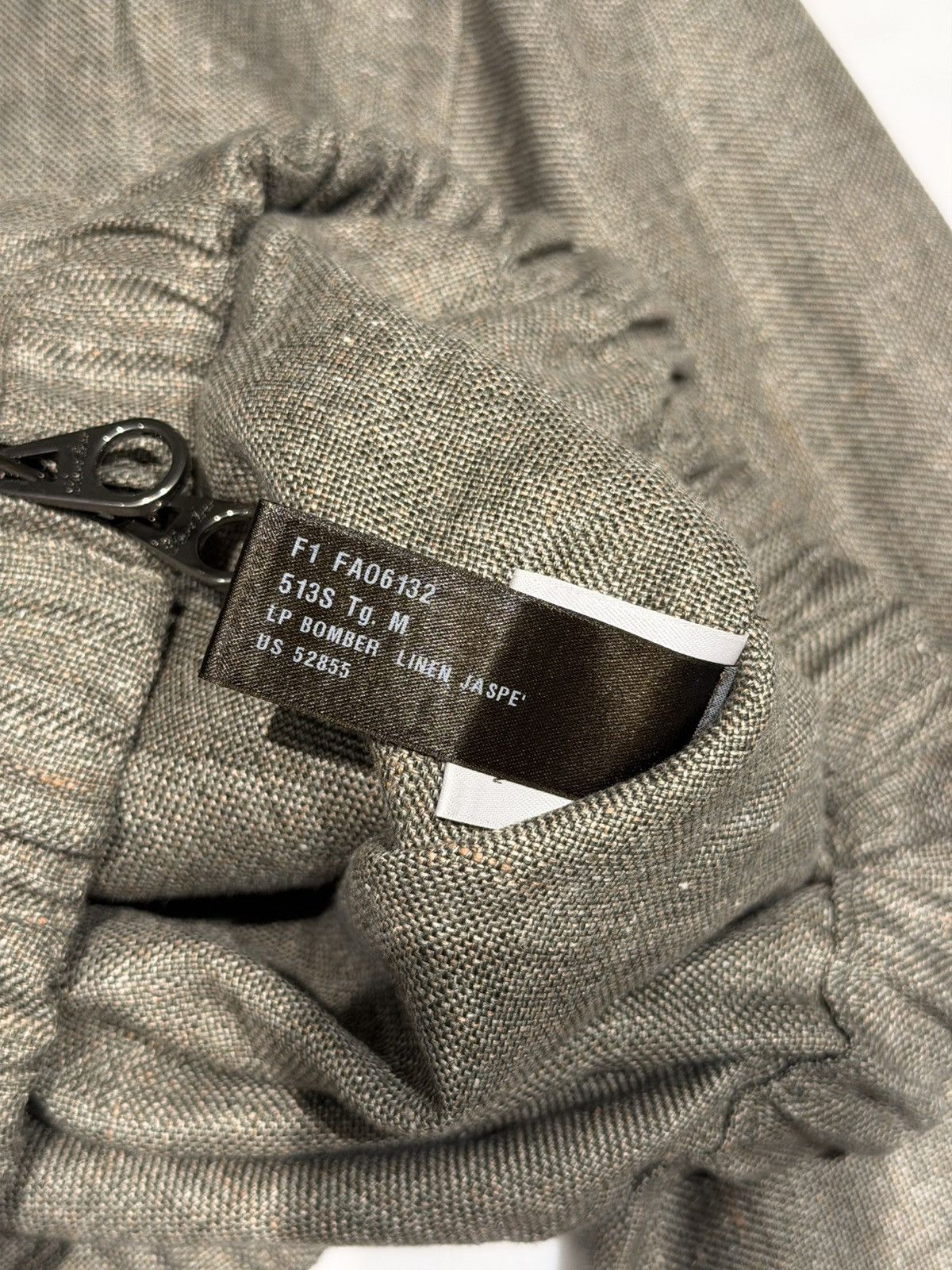 Loro Piana Loro Piana Linen Jaspe Bomber Size US M / EU 48-50 / 2 - 7 Thumbnail